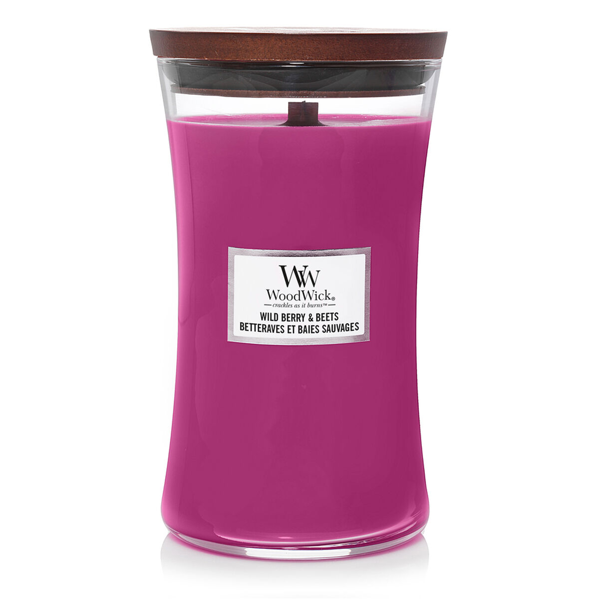 Bougie Parfumée Woodwick Wild Berry & Beets 610 g