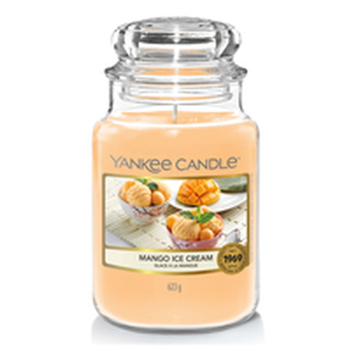 Image secondaire de Bougie Parfumée Yankee Candle Mango Ice Cream 623 g