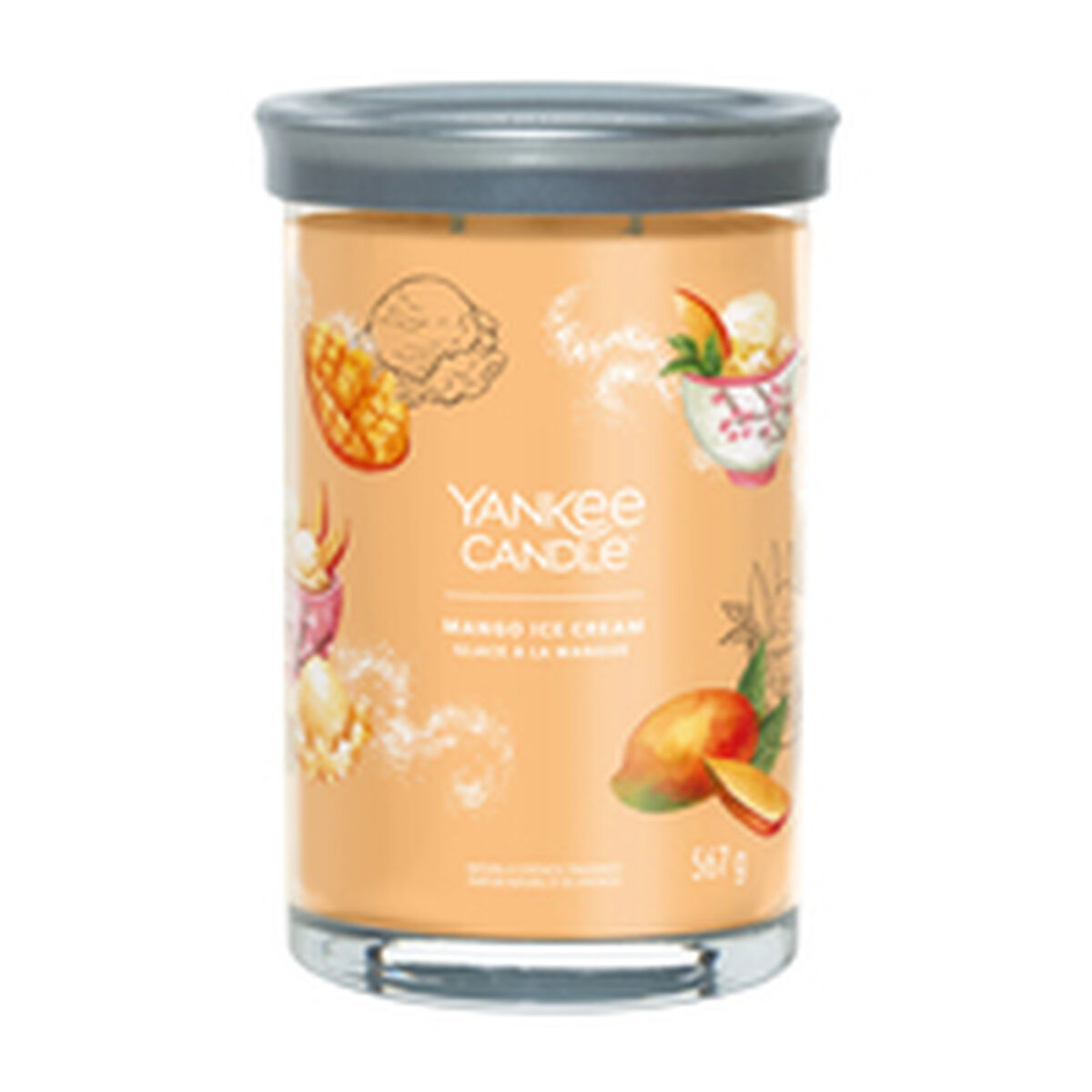 Image secondaire de Bougie Parfumée Yankee Candle Mango Ice Cream 567 g