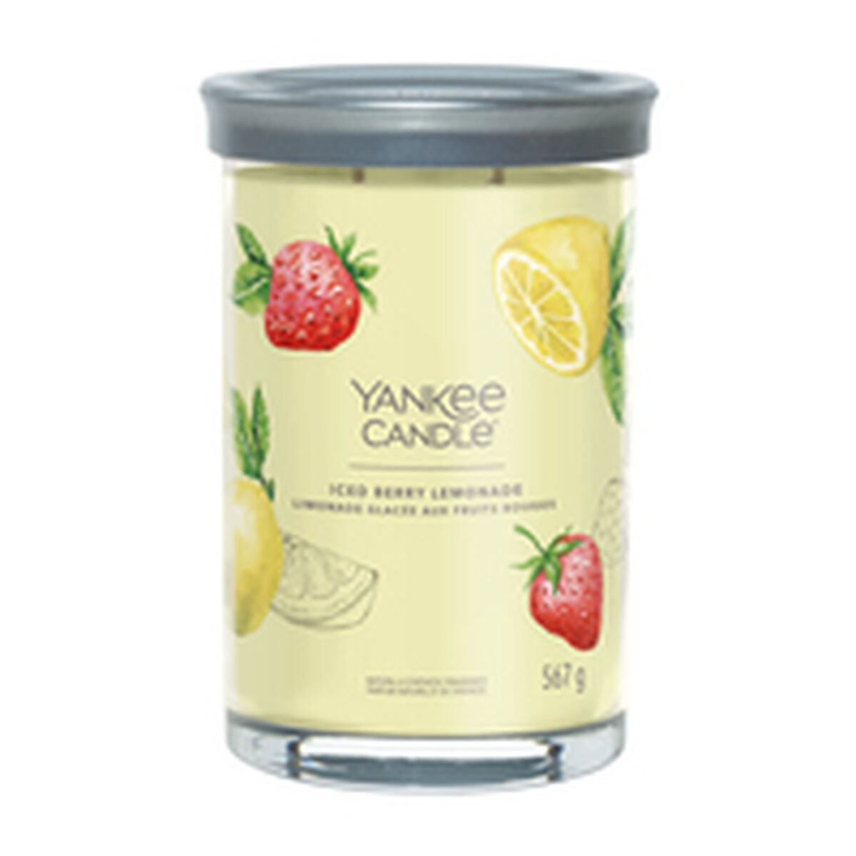 Image secondaire de Bougie Parfumée Yankee Candle Iced Berry Lemonade 567 g