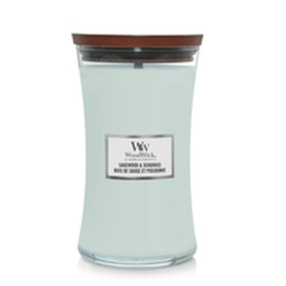 Image secondaire de Bougie Parfumée Woodwick Sagewood & Seagrass 610 g