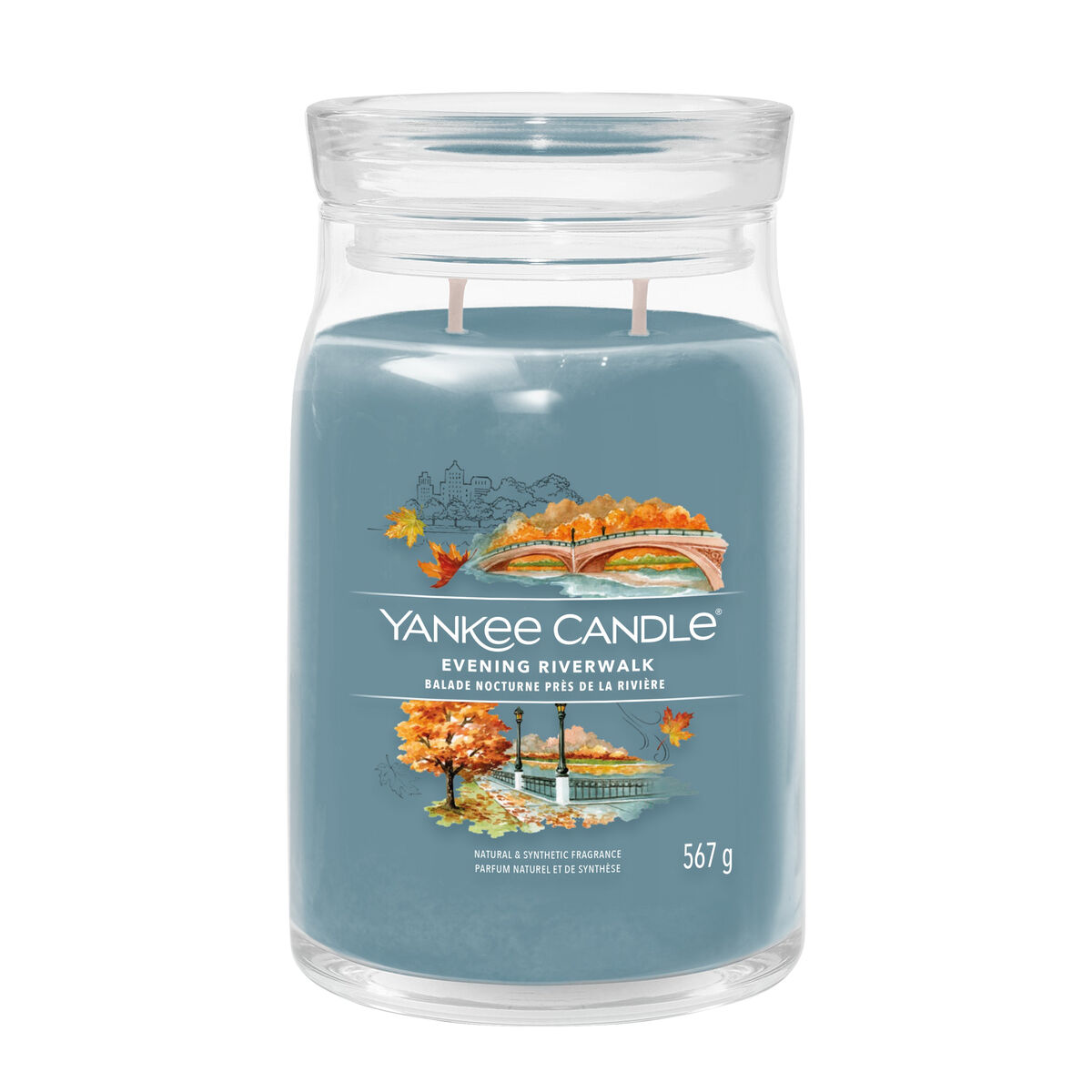 Bougie Parfumée Yankee Candle Evening Riverwalk 567 g