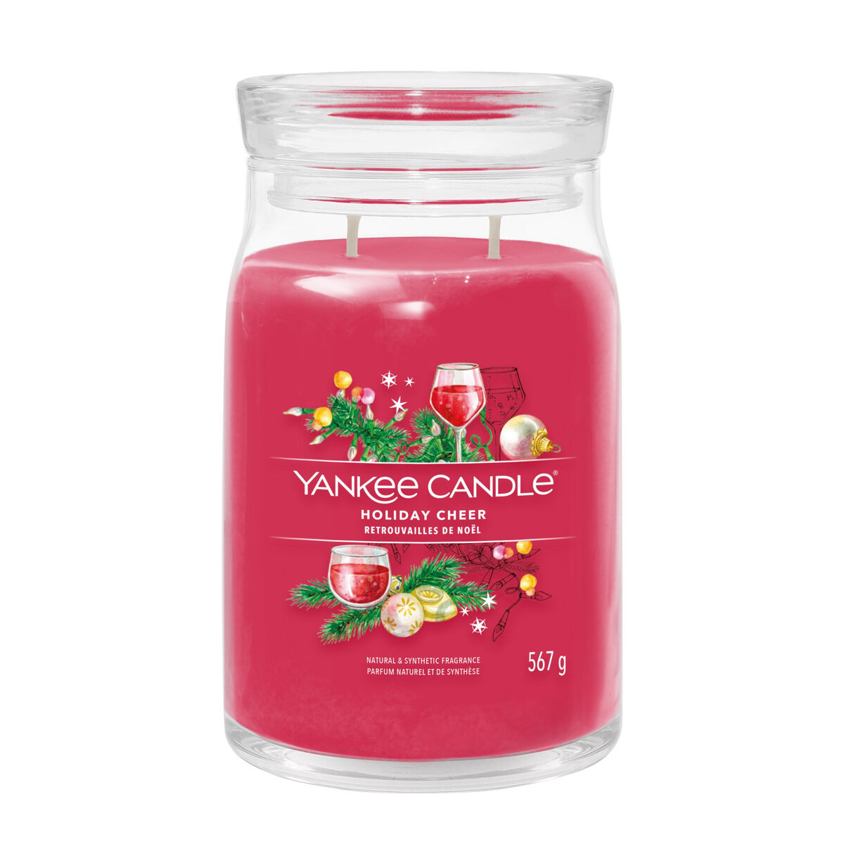 Bougie Parfumée Yankee Candle Holiday Cheer 567 g