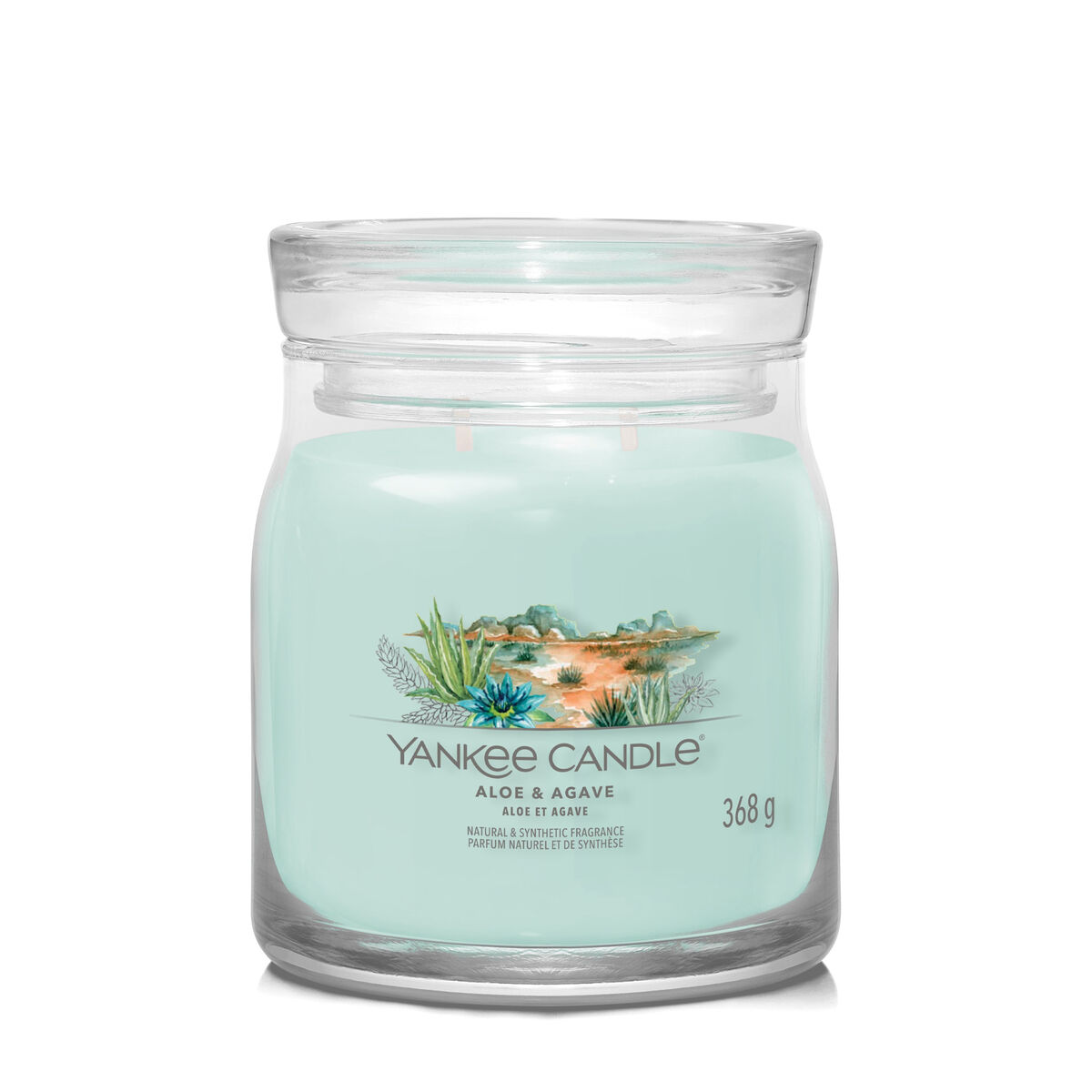 Bougie Parfumée Yankee Candle Aloe & Agave 368 g