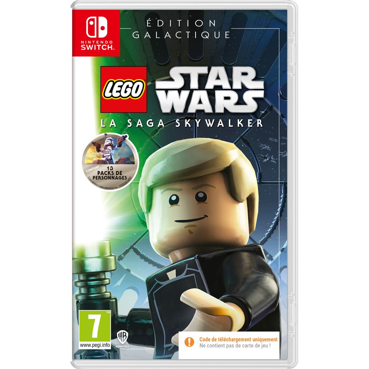 Jeu vidéo pour Switch Warner Games LEgo Star Wars: Saga Skywalker Code de téléchargement