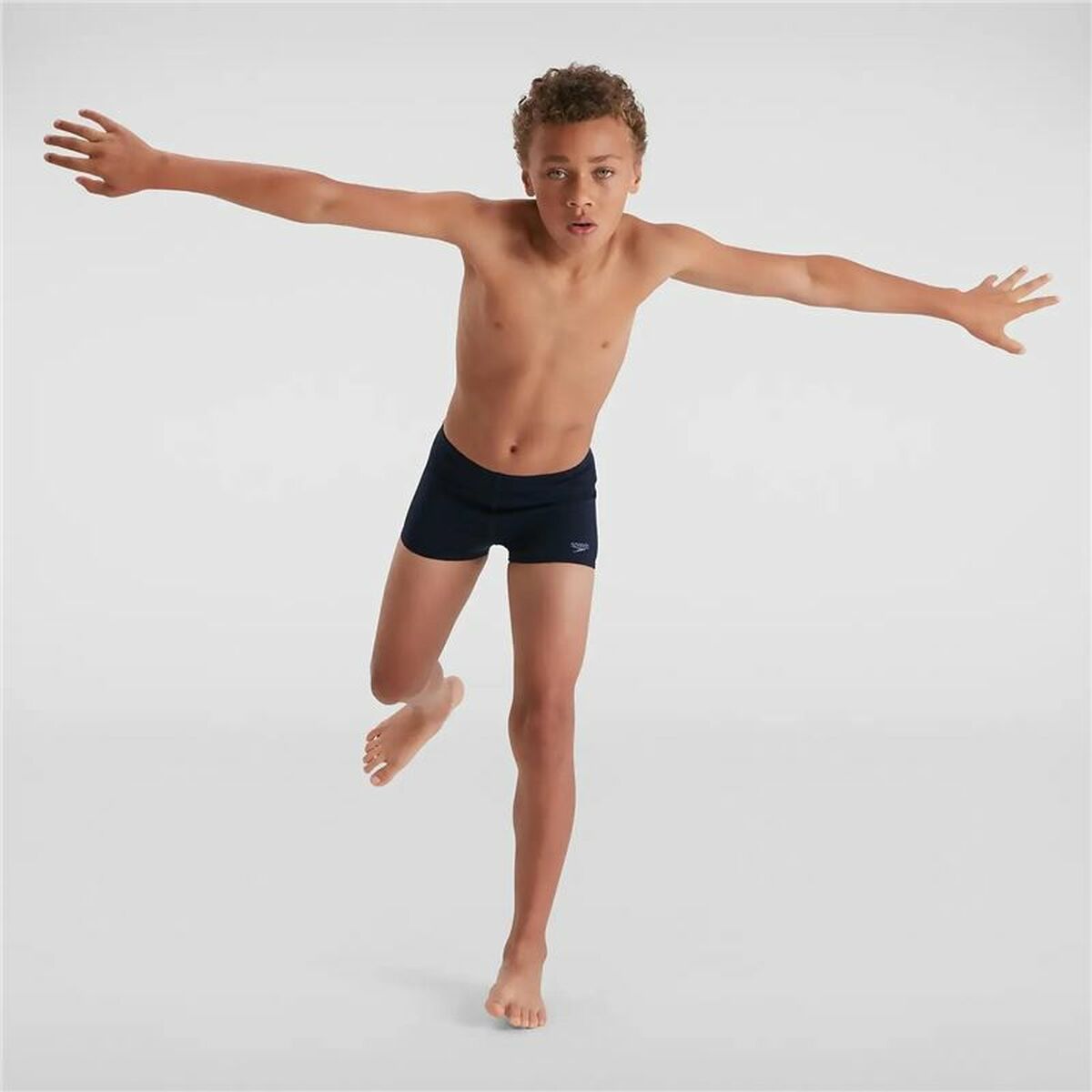 Image secondaire de Maillot de bain enfant Speedo Eco Endurance+ Aquashort Noir Bleu foncé