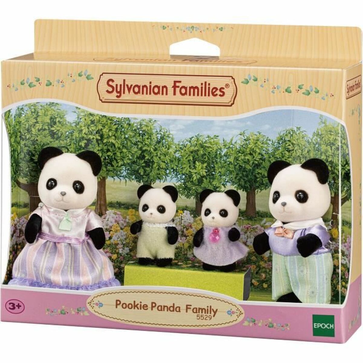 Figurines d’action Sylvanian Families The Panda Family