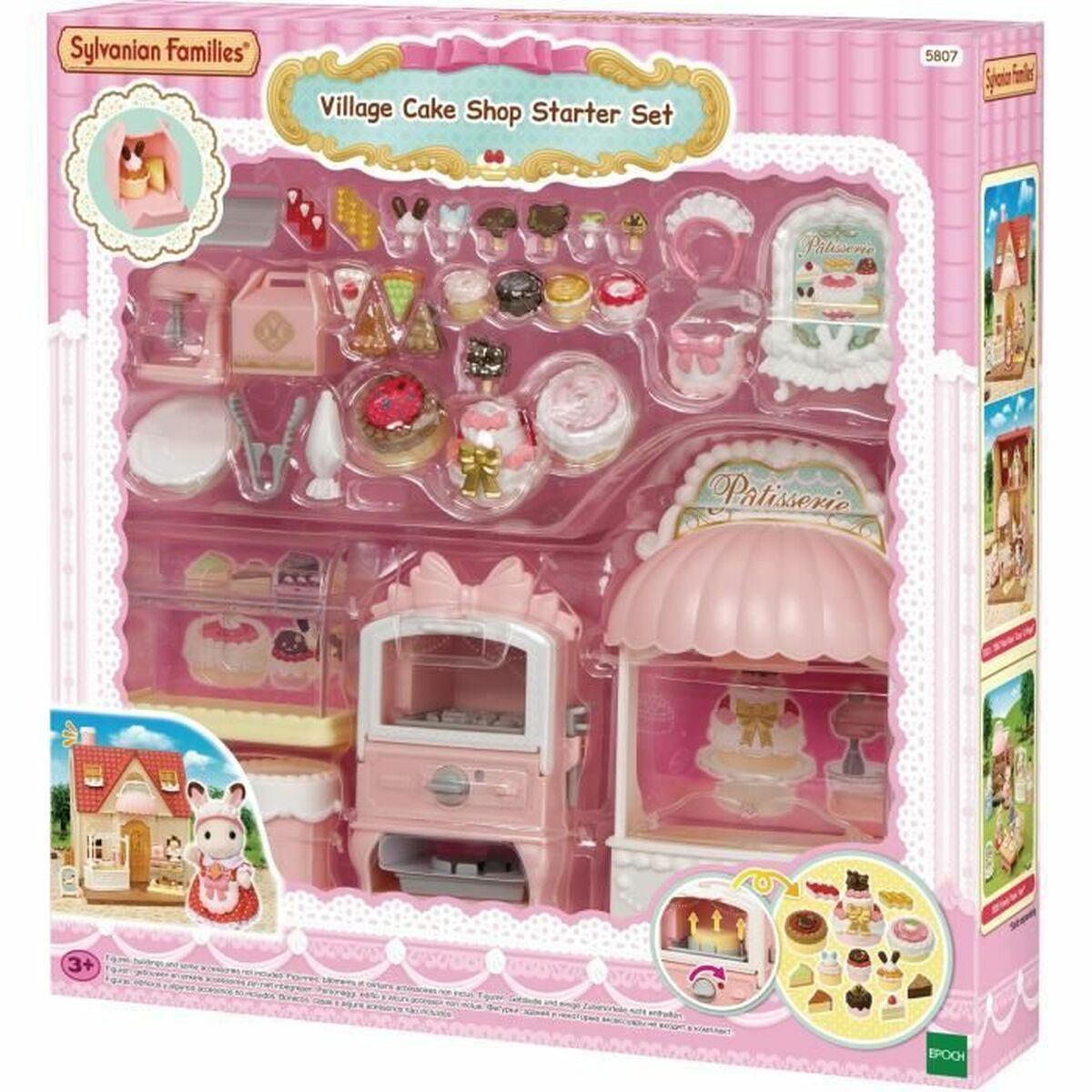 Αρθρωτό Σχήμα Sylvanian Families La caja de pasteles Pastry Chef