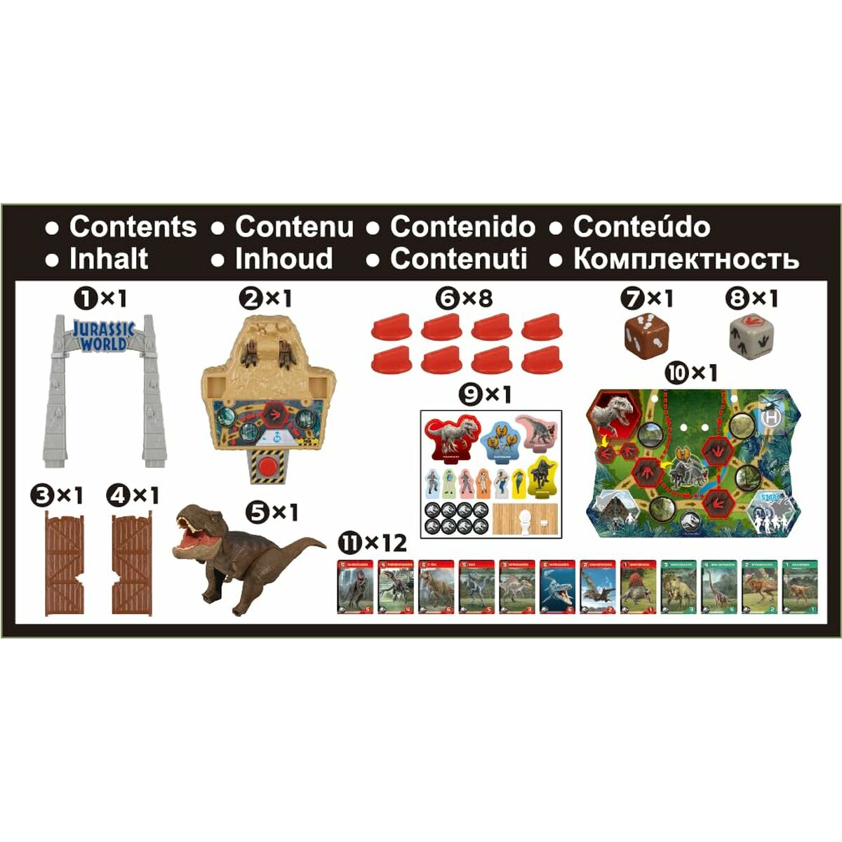Bordspel EPOCH D'ENFANCE 36 x 10 x 30 cm