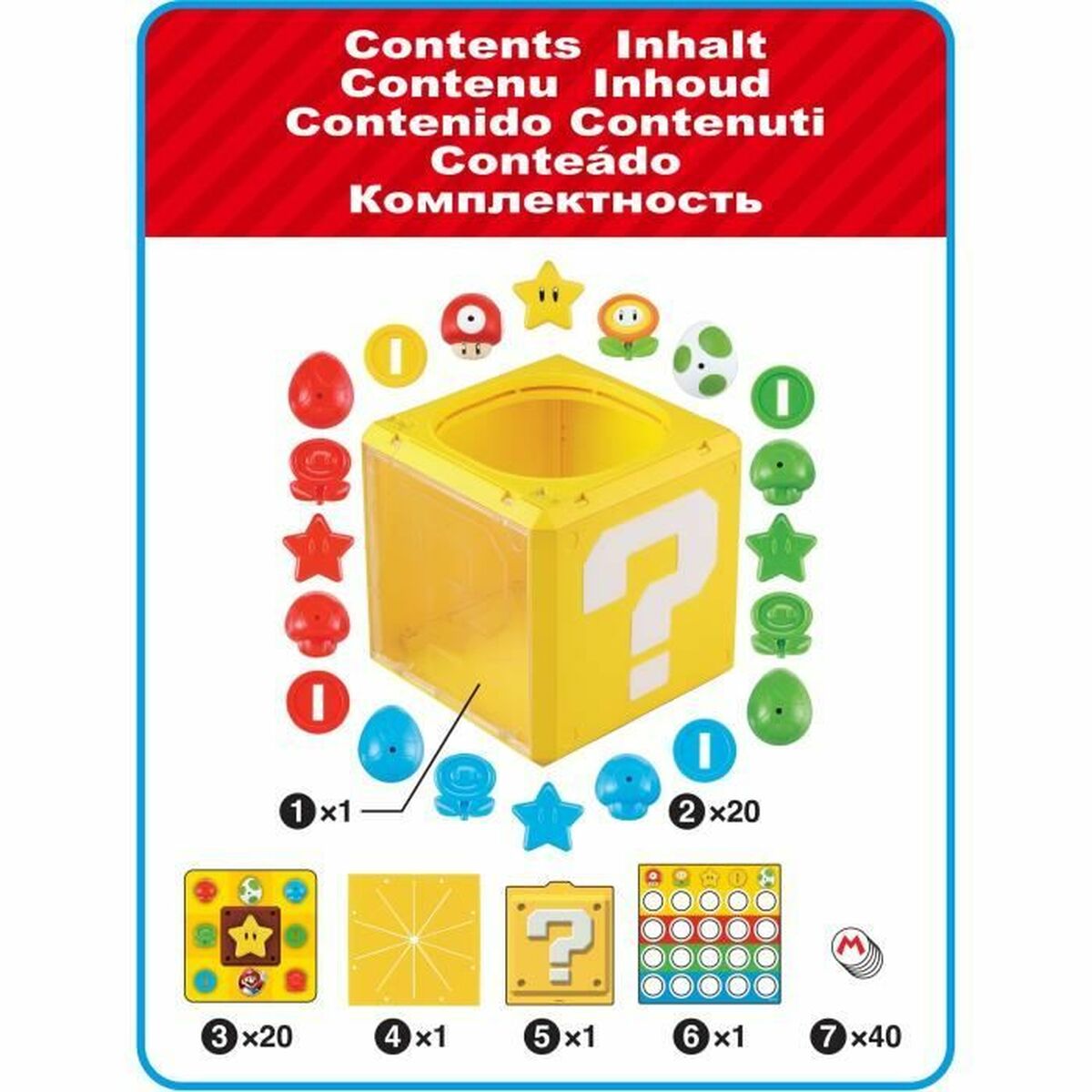 Bordspel EPOCH D'ENFANCE Super Mario