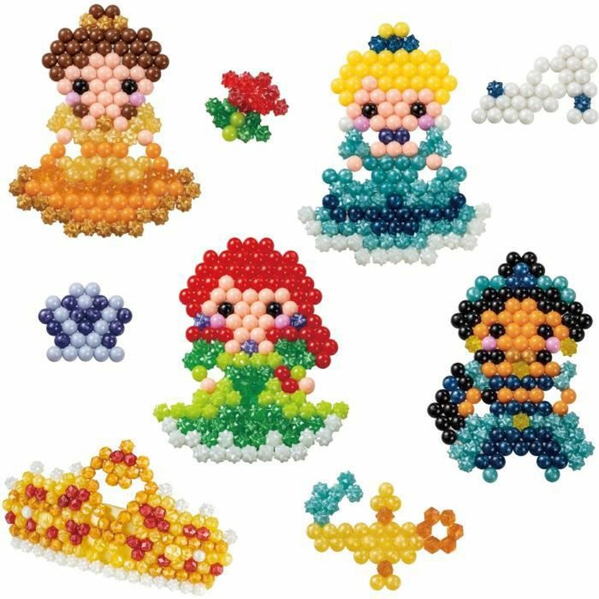 Vaardigheidsspel Aquabeads My Disney princesses accessories