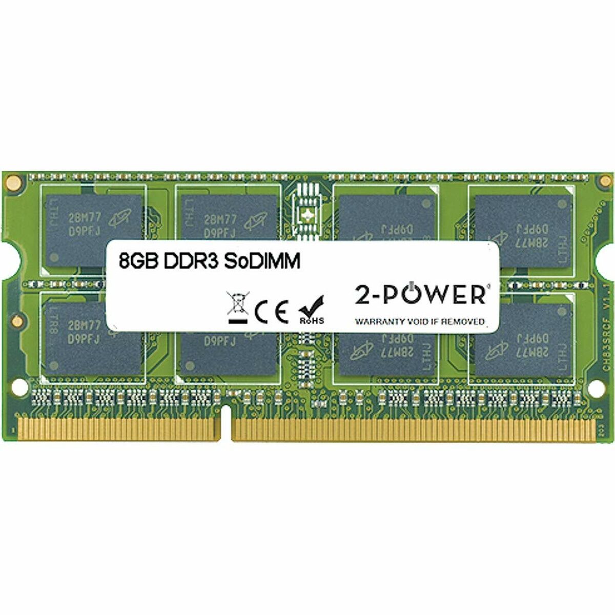 Mémoire RAM 2-Power MEM0803A 8 GB DDR3 1600 mHz CL11
