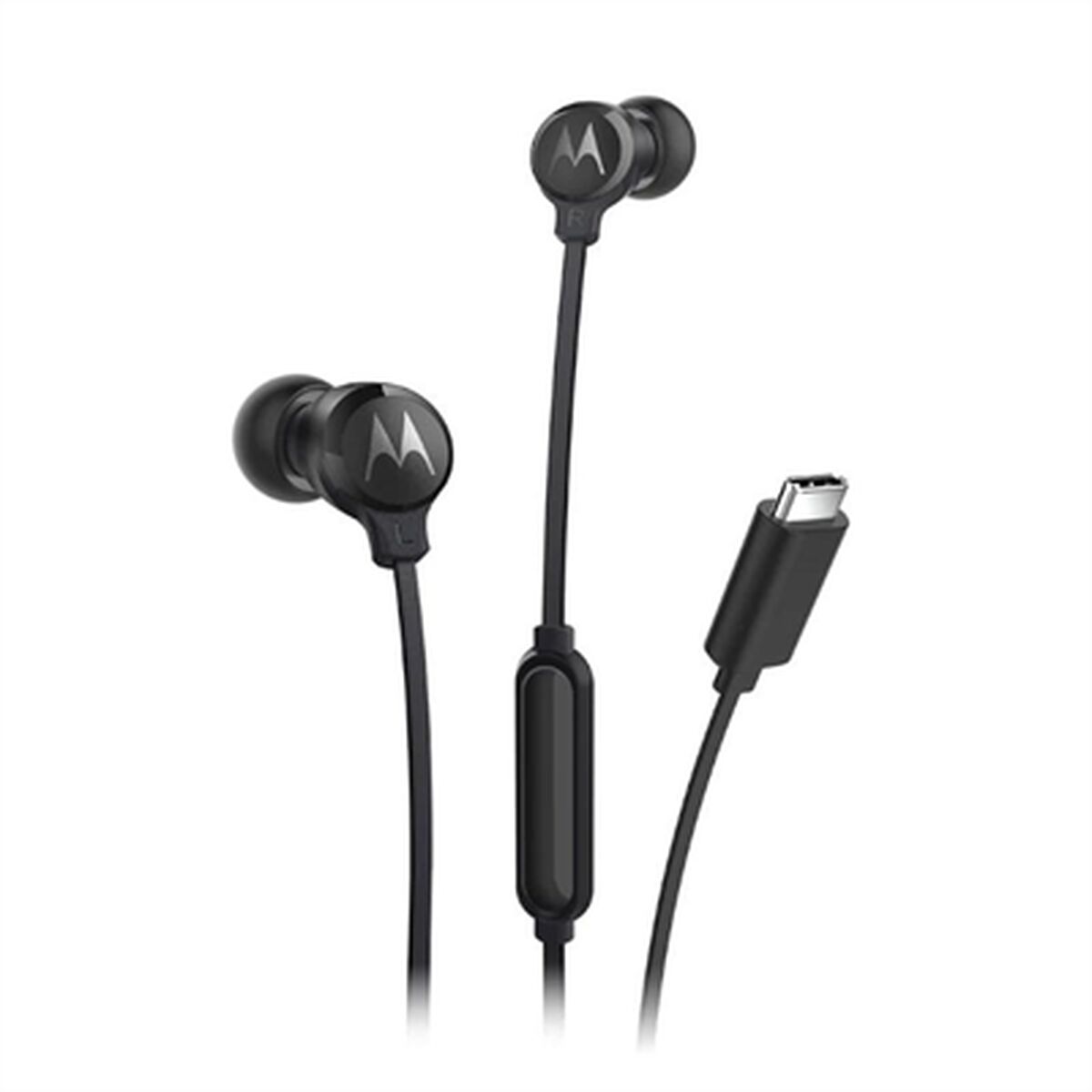 Picture of Headphones Motorola Earbuds 3C-S Black USB-C