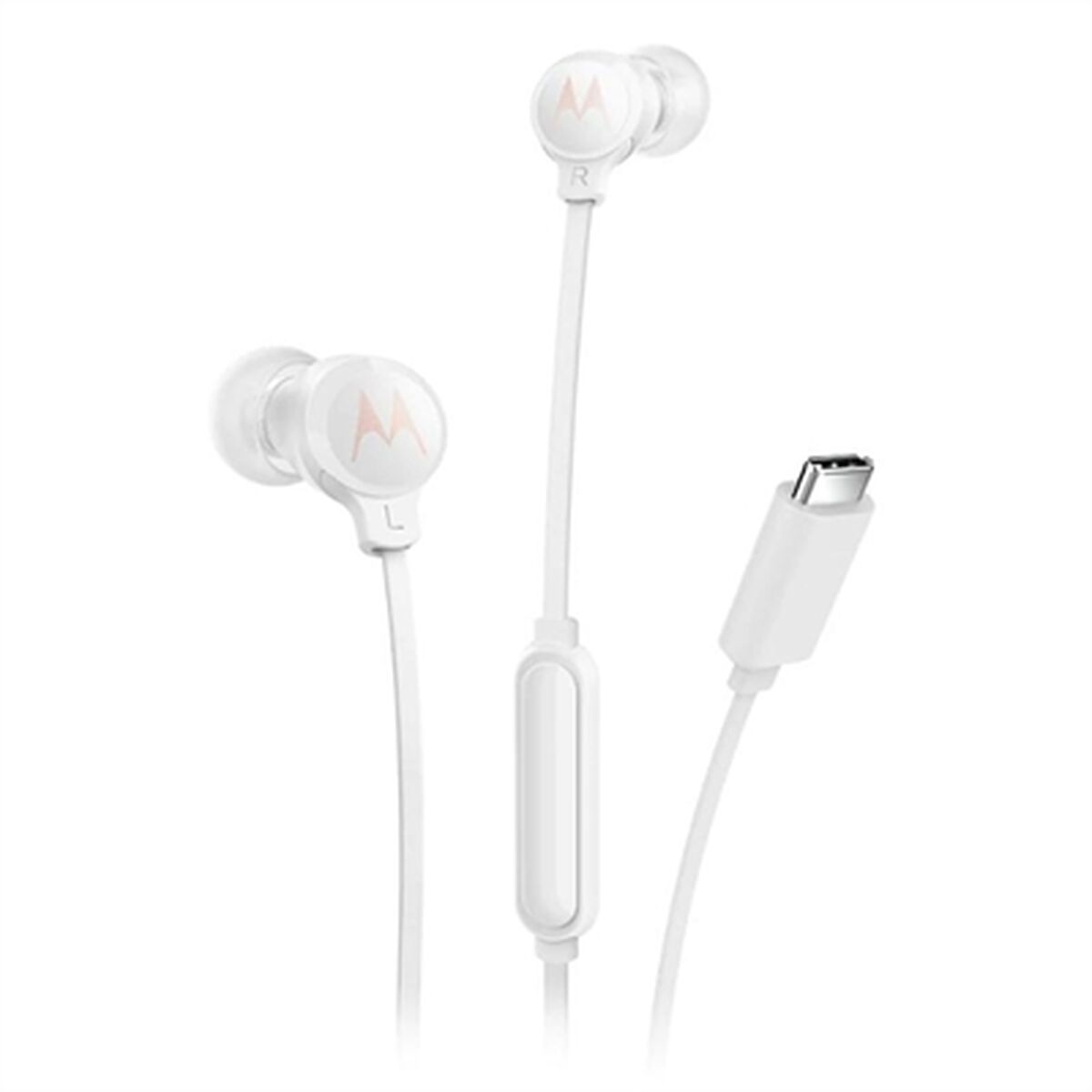 Picture of Headphones Motorola 3C-S White USB-C