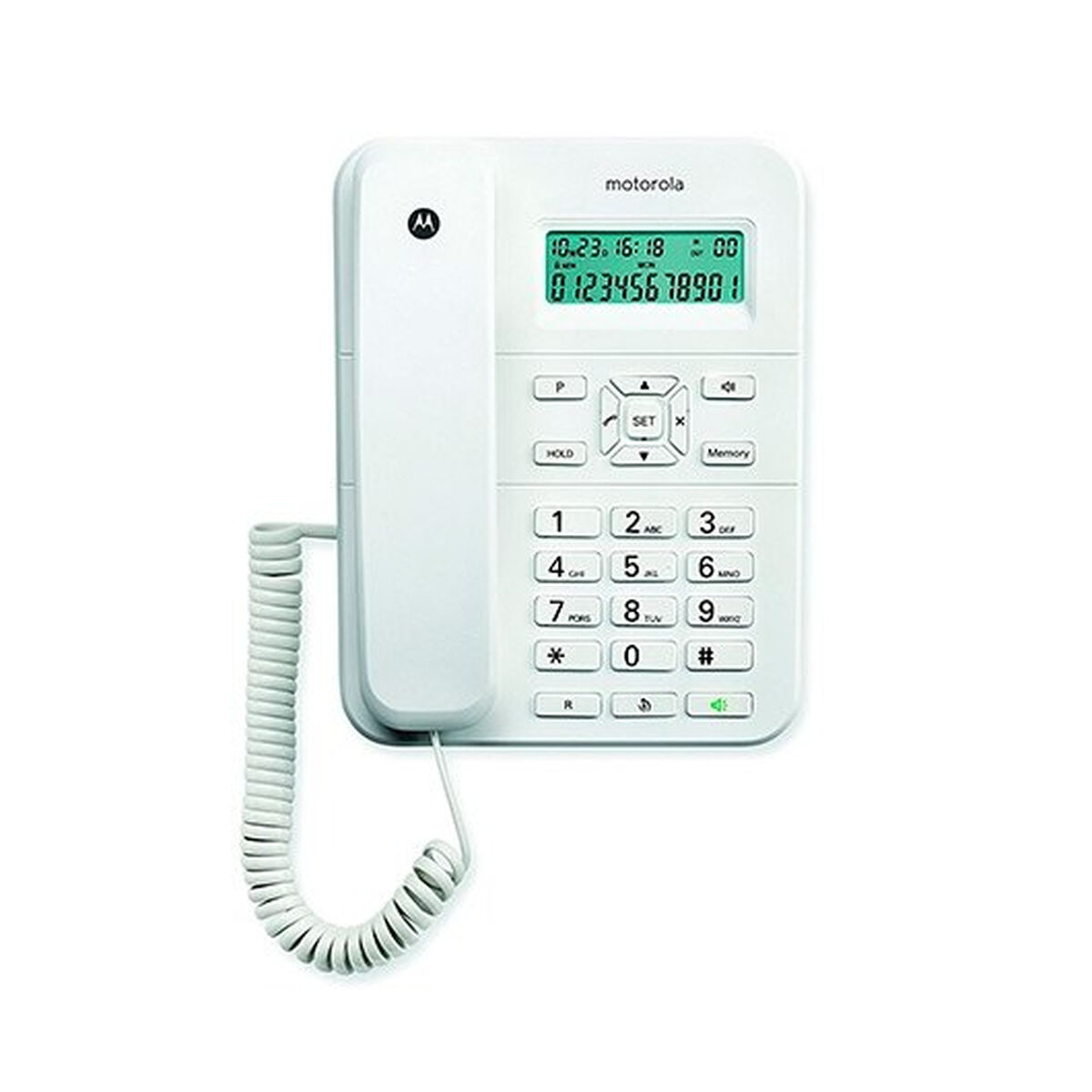 Afbeeldingen van Landline Telephone Motorola White
