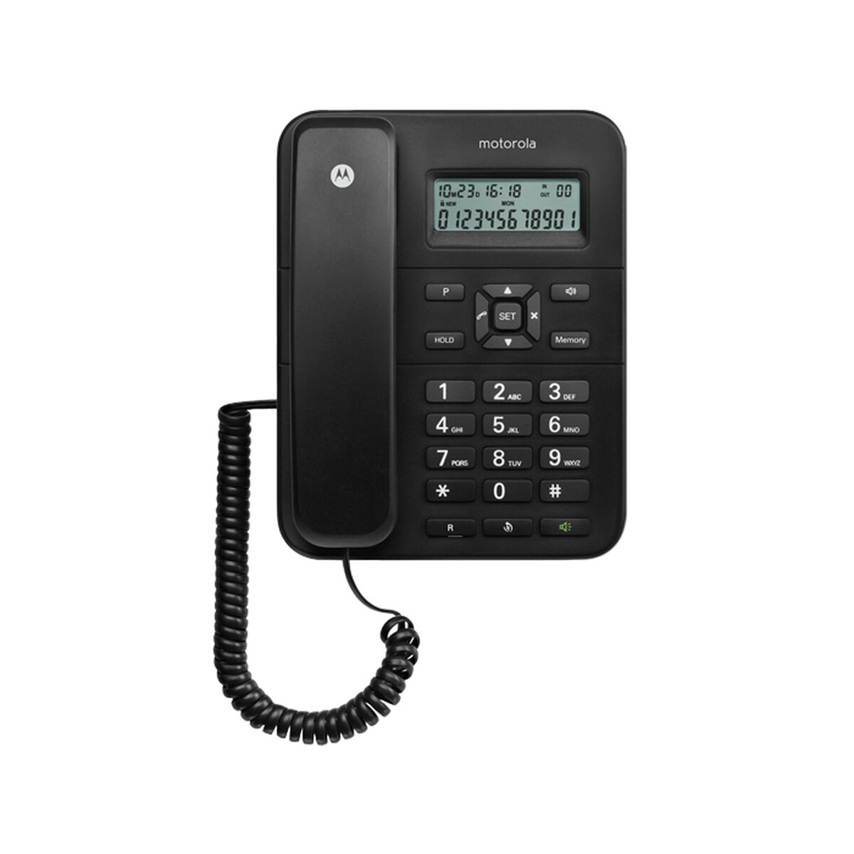 Picture of Landline Telephone Motorola Black