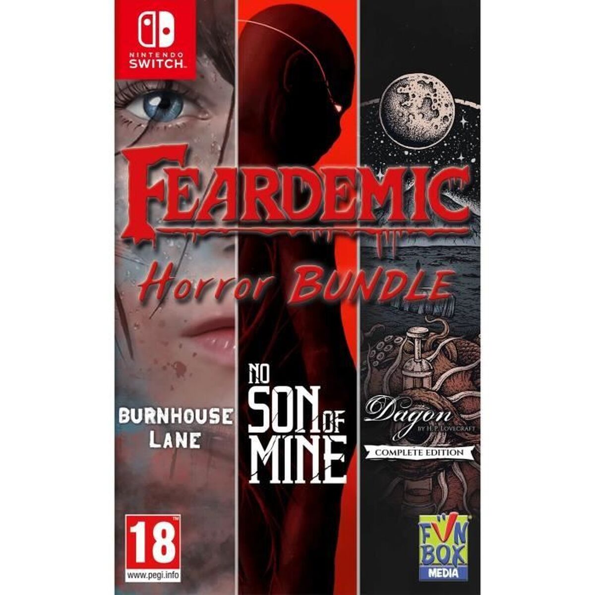 Video game for Switch Just For Games FEARDEMIC HORROR BUNDLE Picture of Video game for Switch Just For Games FEARDEMIC HORROR BUNDLE