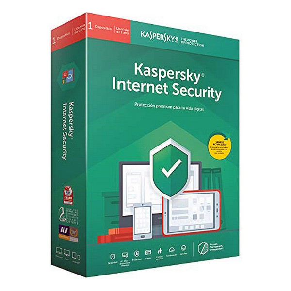 Antivirus Hogar Kaspersky Internet Security MD 2020 (3 Dispositivos)