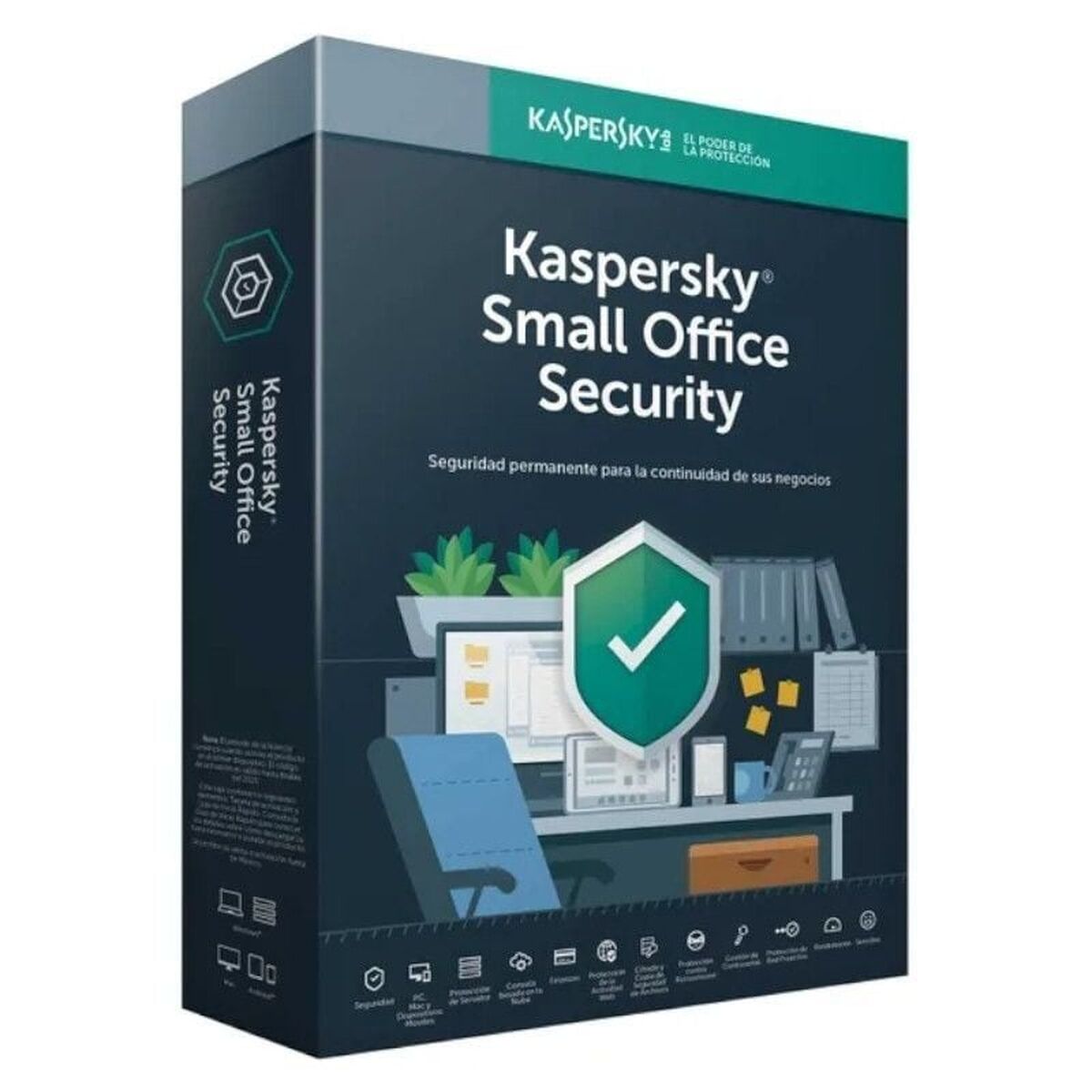 Picture of Spanish Company Antivirus Kaspersky KL4541X5EFS-20ES