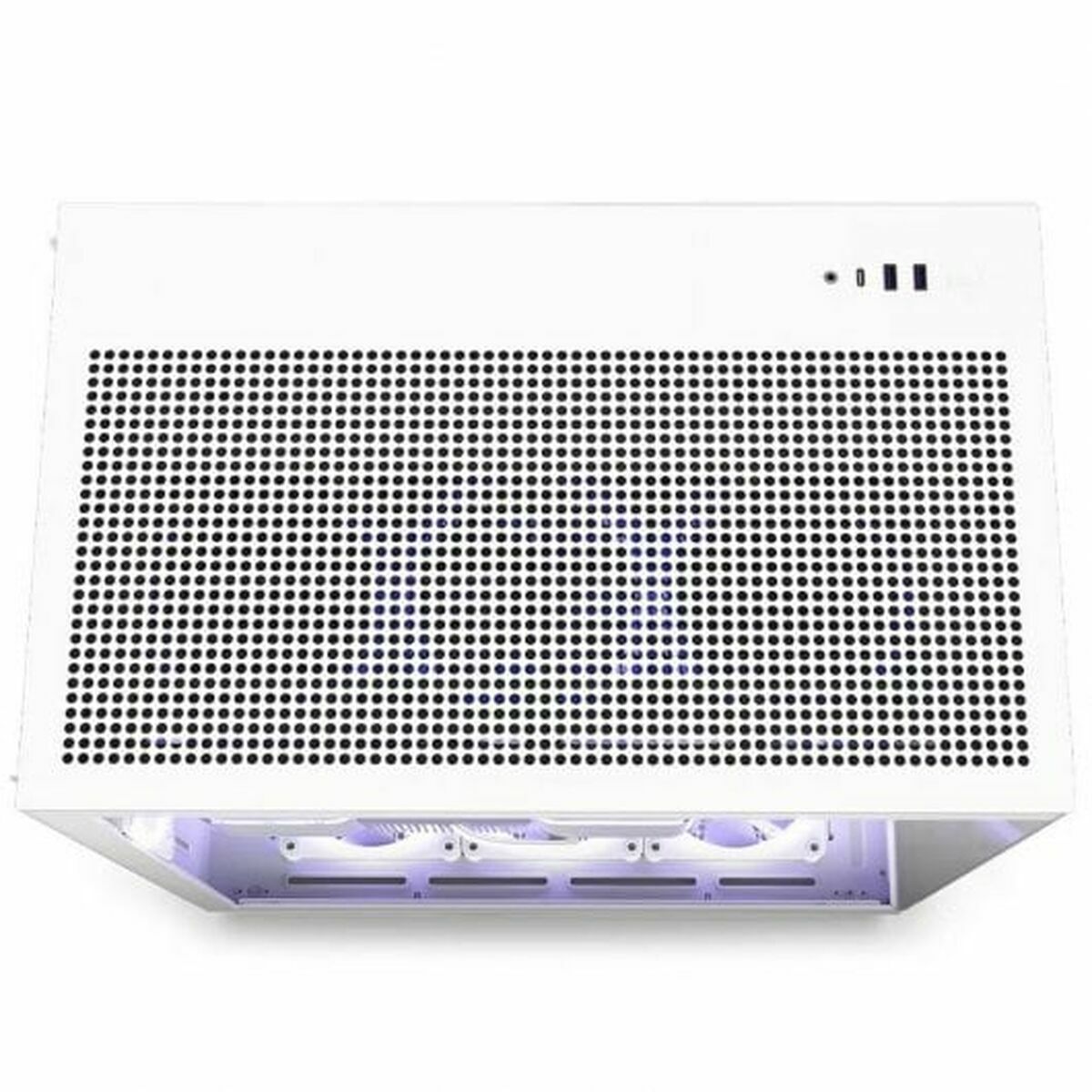 Afbeeldingen van ATX Semi-tower Box NZXT H9 All White
