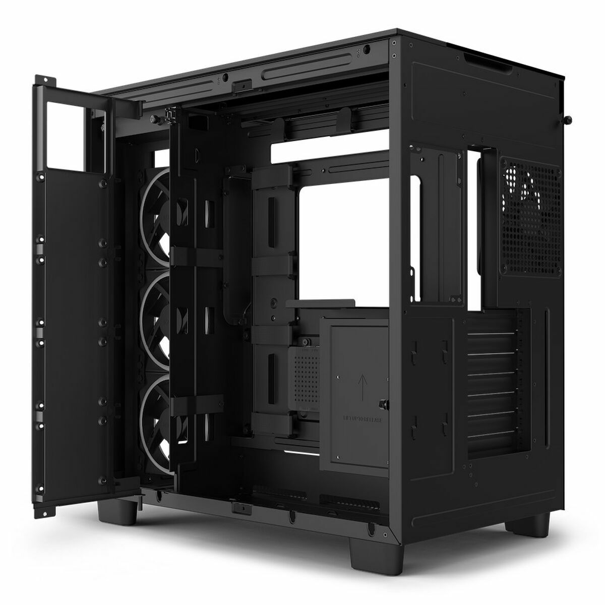 Afbeeldingen van ATX Semi-tower Box NZXT H9 Elite Black