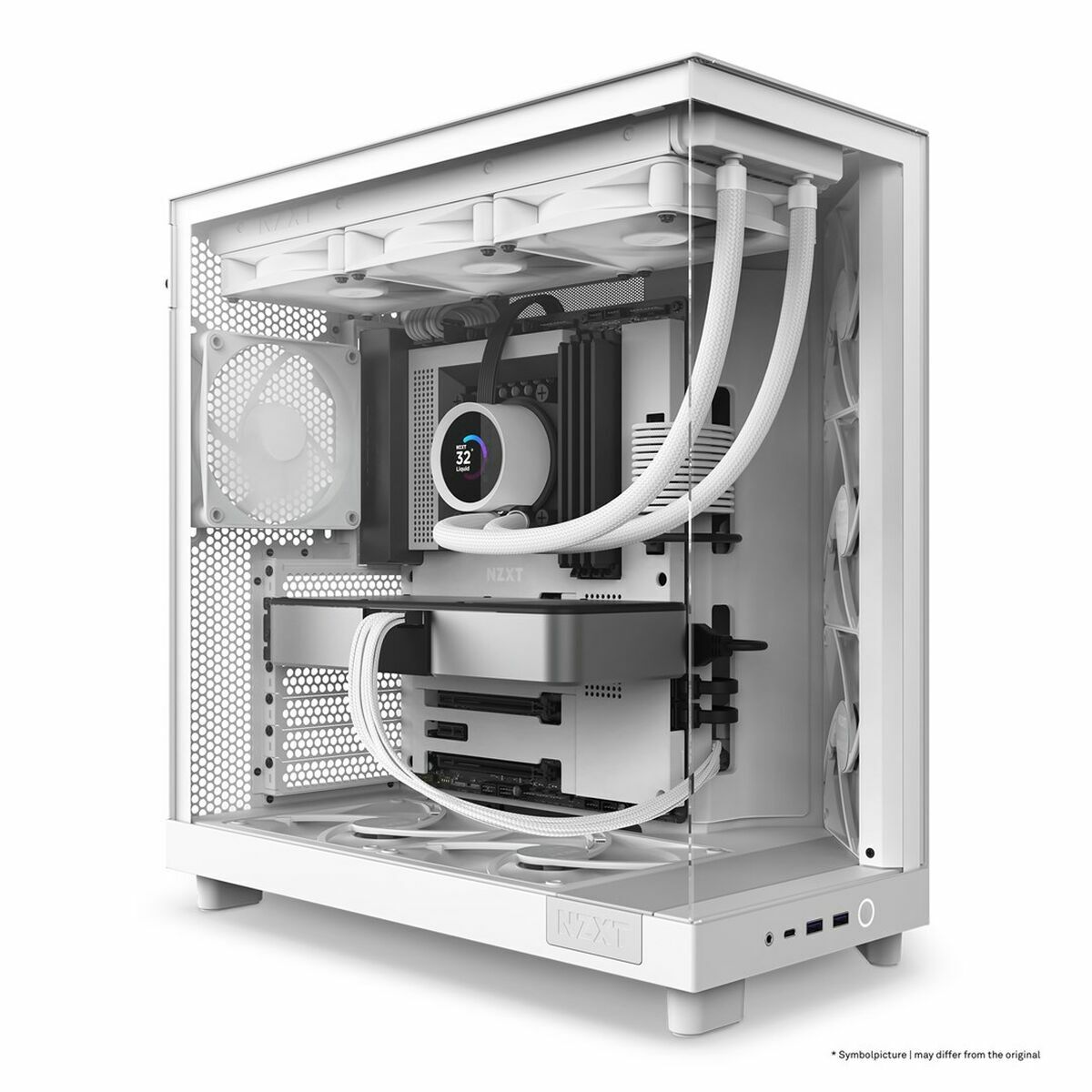 Picture of ATX Semi-tower Box NZXT CC-H61FW-01 White