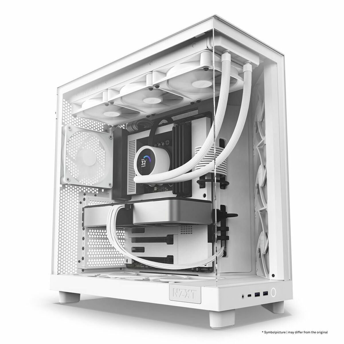 Picture of ATX Semi-tower Box NZXT CC-H61FW-01 White