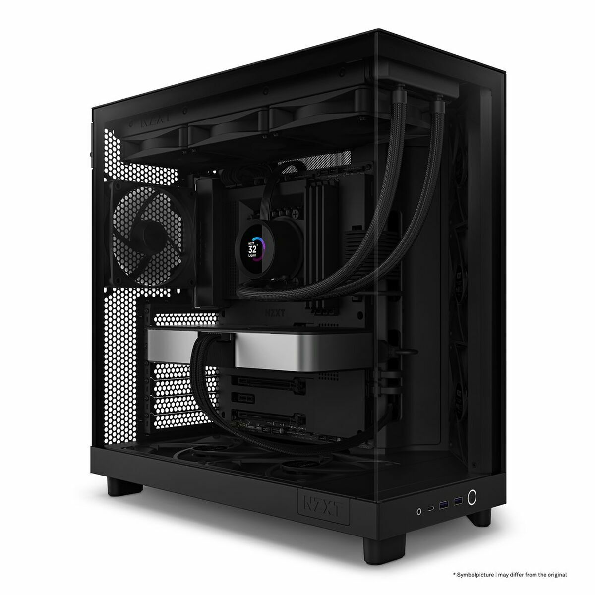 Afbeeldingen van ATX Semi-tower Box NZXT CC-H61FB-01 Black
