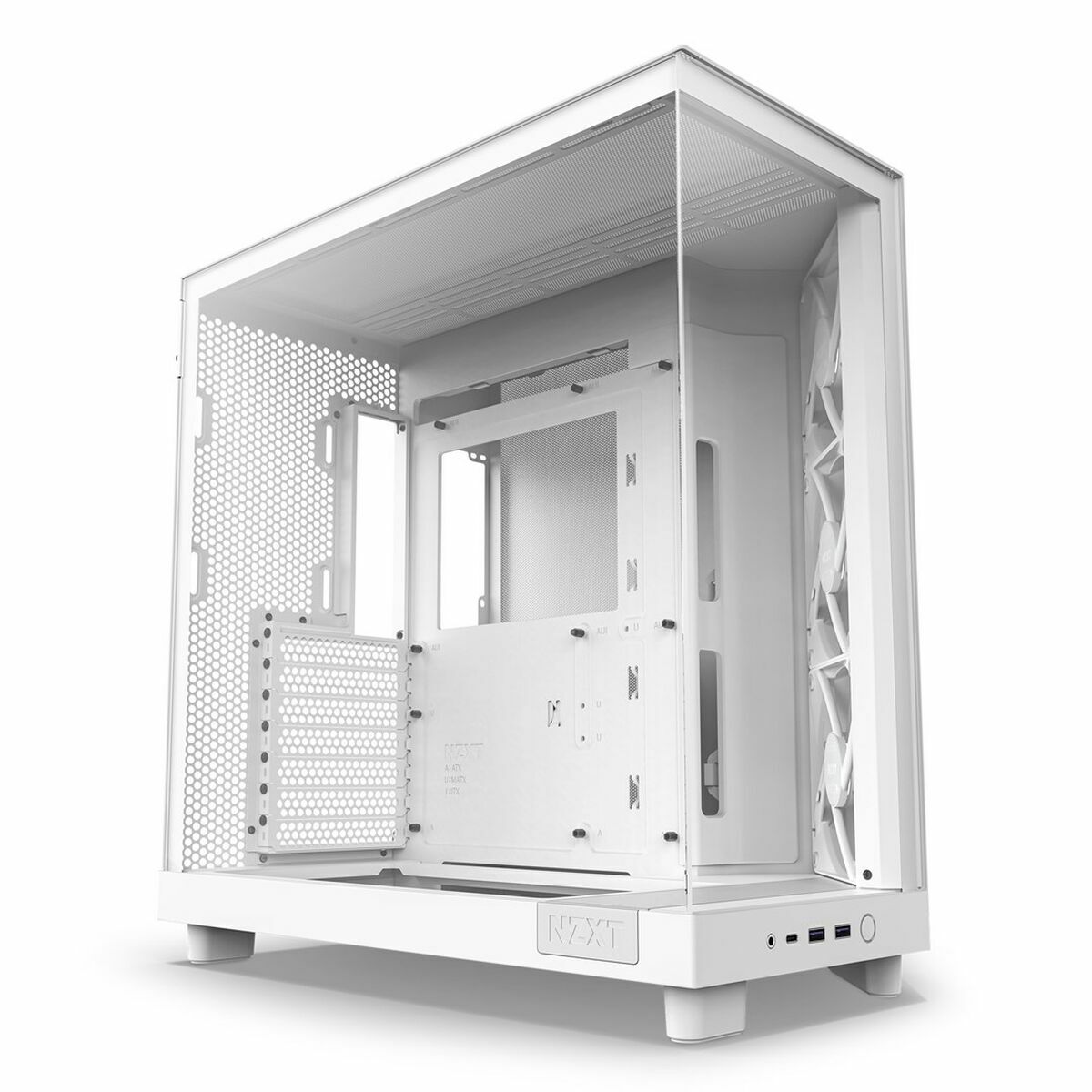 Afbeeldingen van ATX Semi-tower Box NZXT CC-H61FW-R1 White