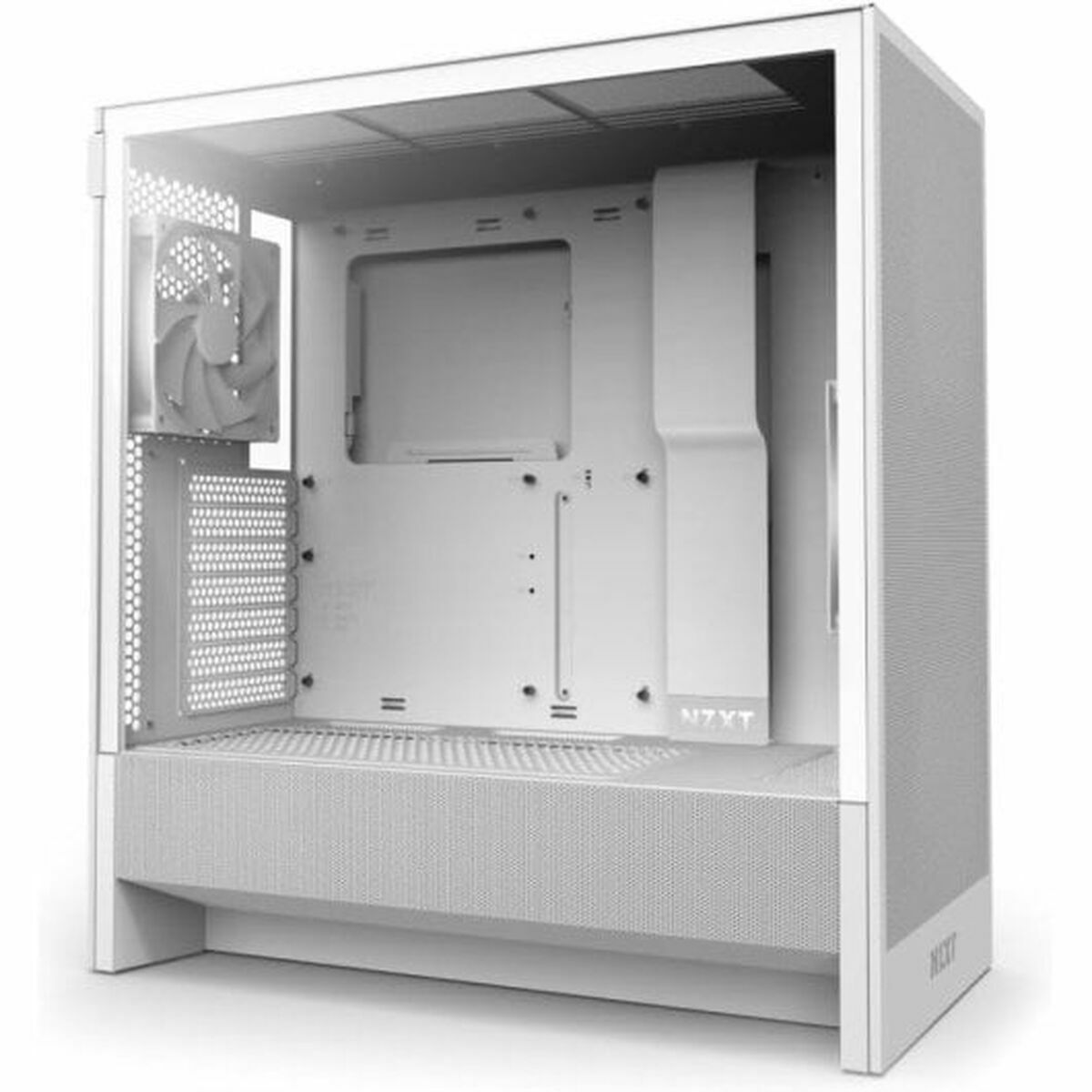 Afbeeldingen van ATX Semi-tower Box NZXT H5 FLOW White