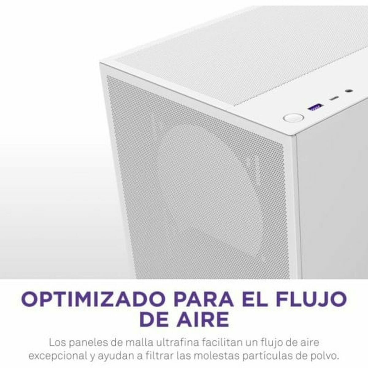 Afbeeldingen van ATX Semi-tower Box NZXT H5 FLOW White