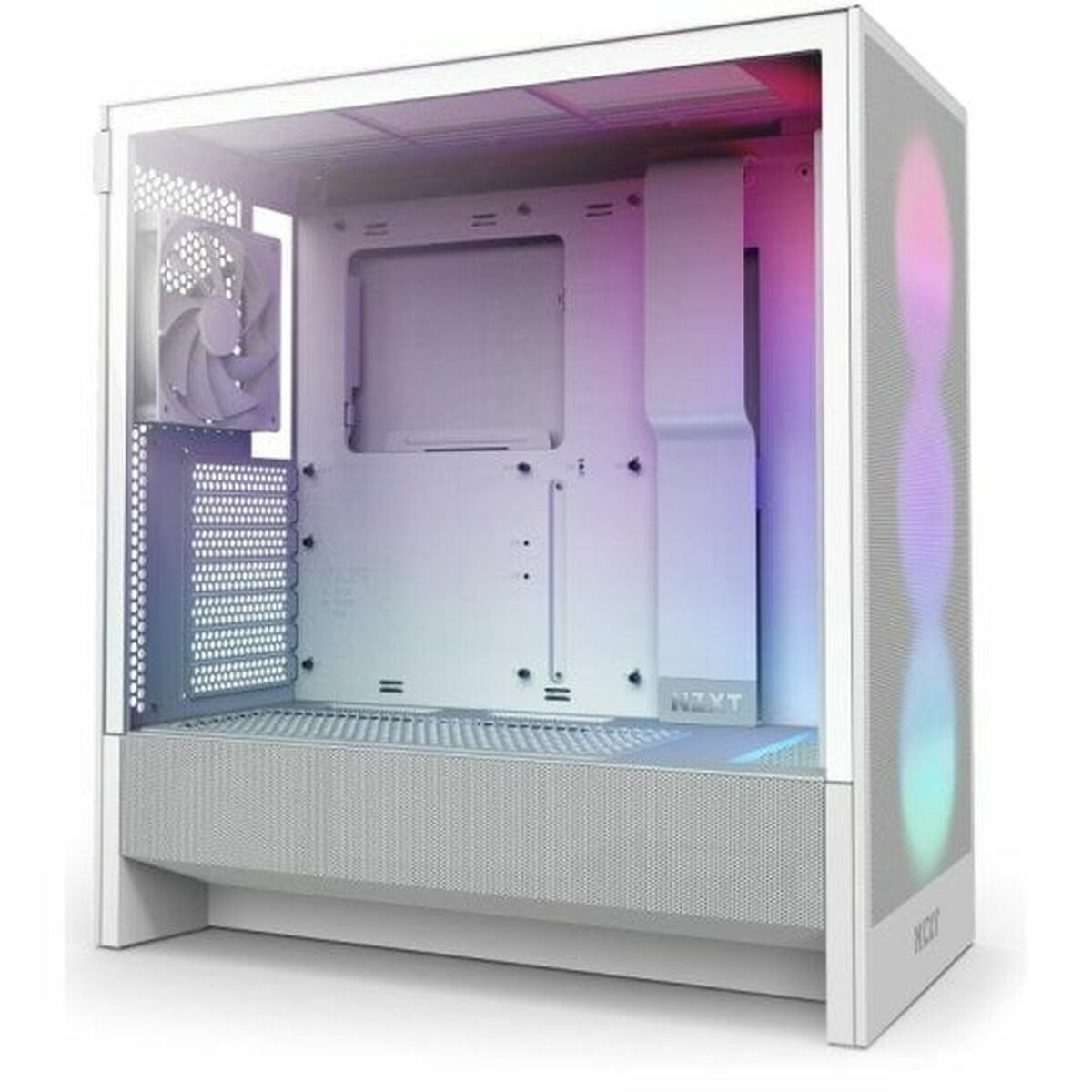 Afbeeldingen van ATX Semi-tower Box NZXT H5 FLOW White