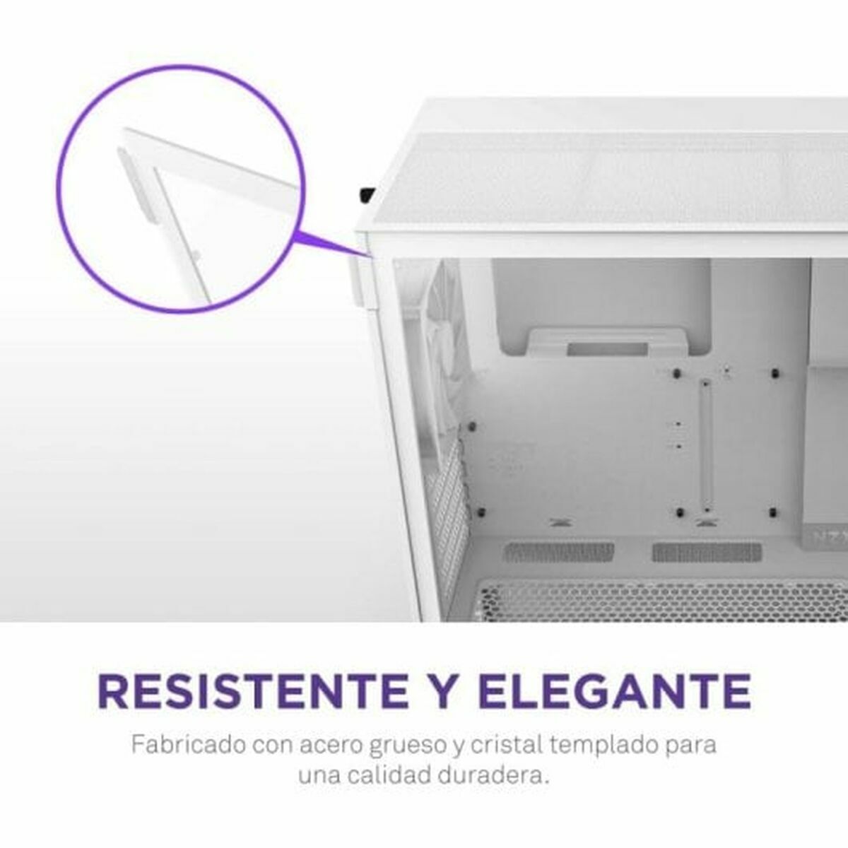 Afbeeldingen van ATX Semi-tower Box NZXT H5 FLOW White