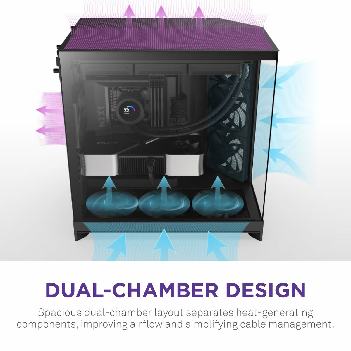 Kép ATX Semi-tower Box NZXT CM-H92FB-01 Black