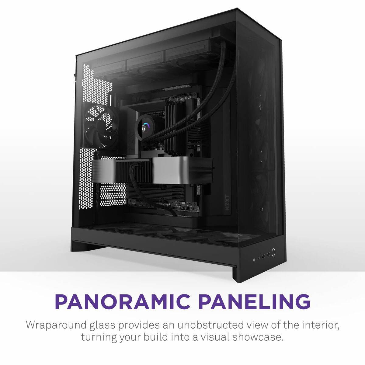 Kép ATX Semi-tower Box NZXT CM-H92FB-01 Black