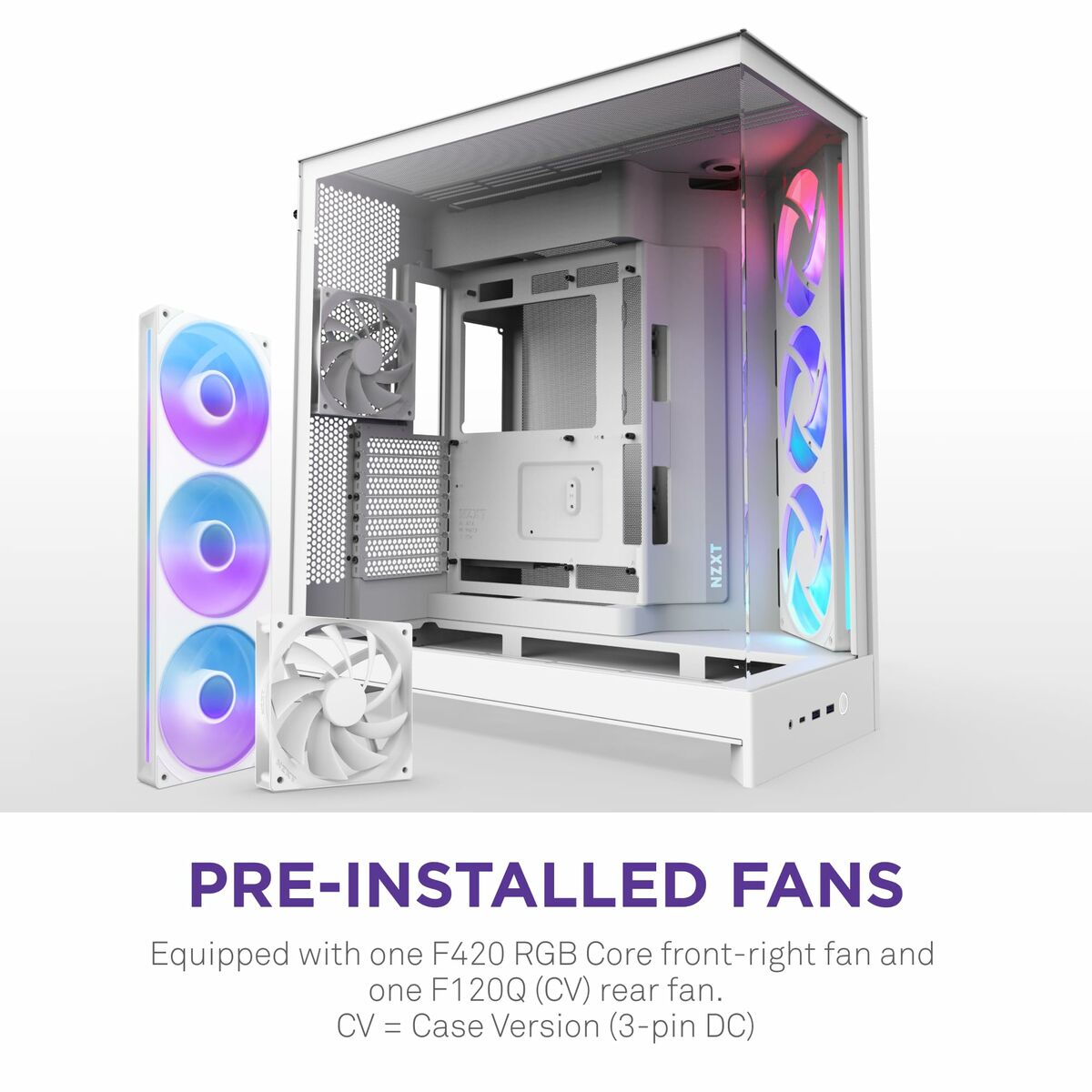 Picture of ATX Semi-tower Box NZXT CM-H92FW-R1 White