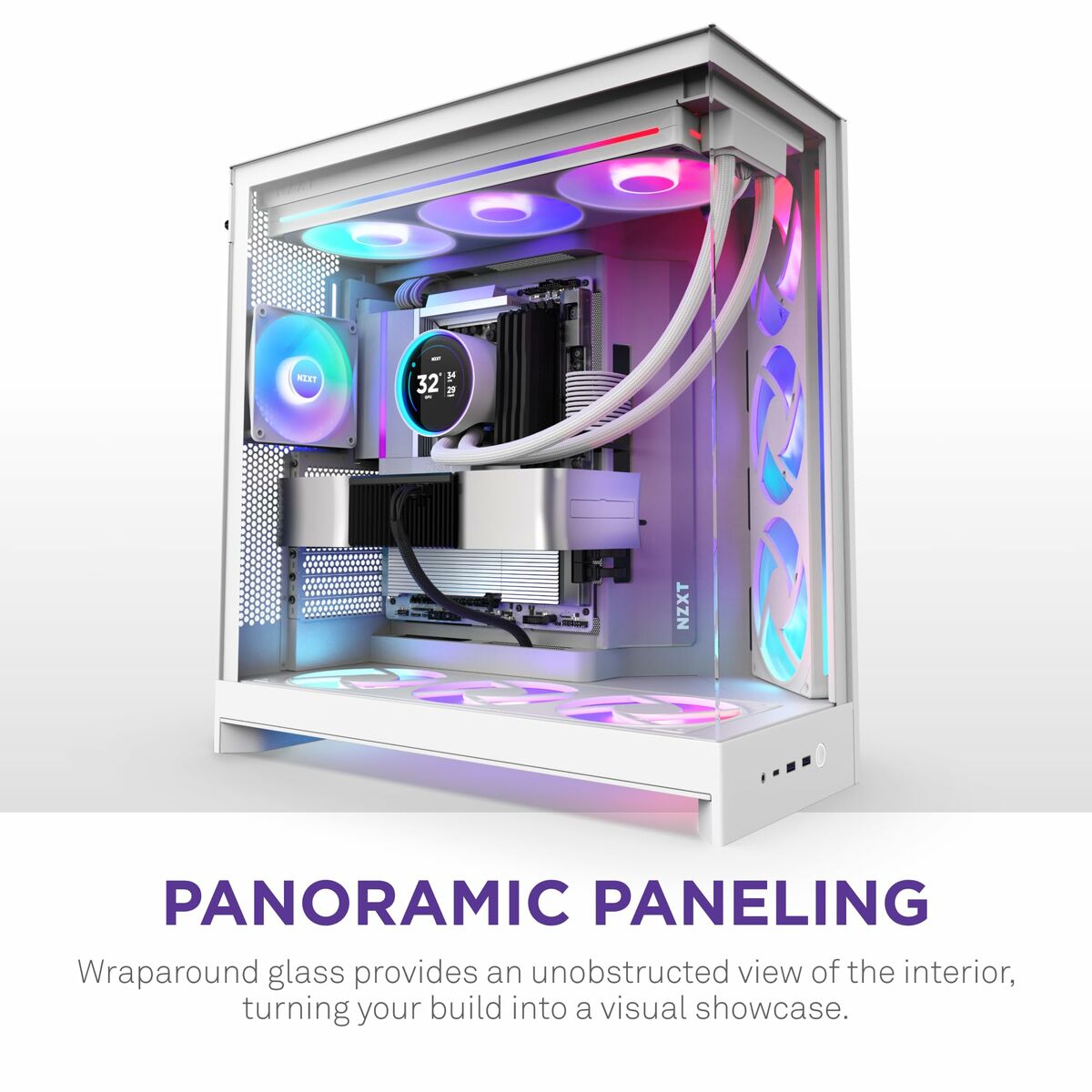 Picture of ATX Semi-tower Box NZXT CM-H92FW-R1 White