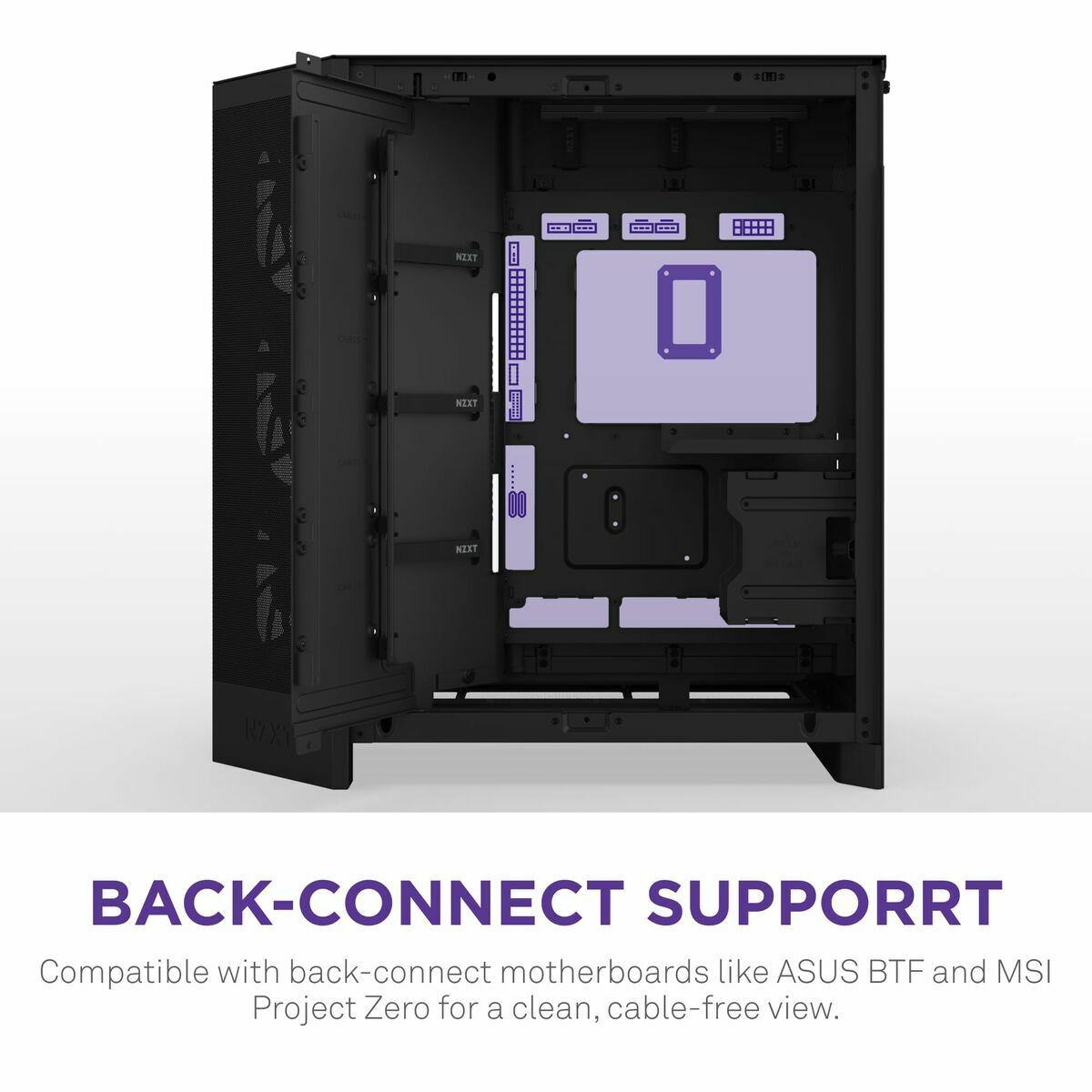 Kép ATX Semi-tower Box NZXT CM-H92FB-P1 Black