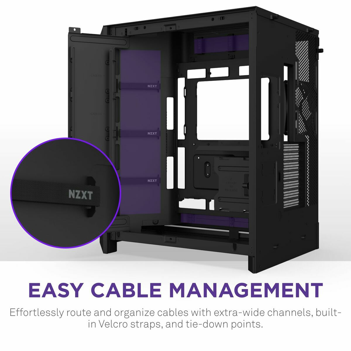 Kép ATX Semi-tower Box NZXT CM-H92FB-P1 Black