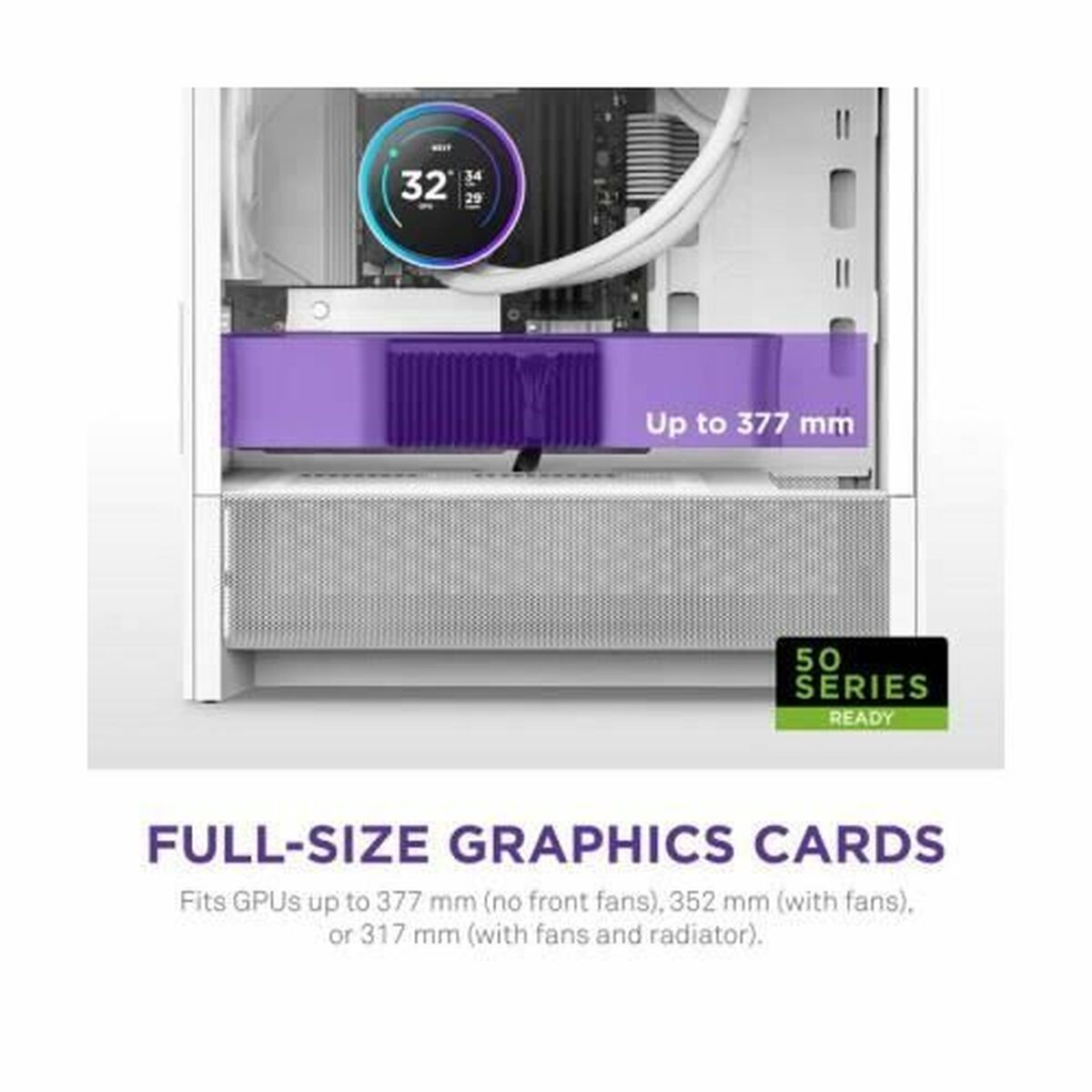 Afbeeldingen van ATX Semi-tower Box NZXT NZXT White