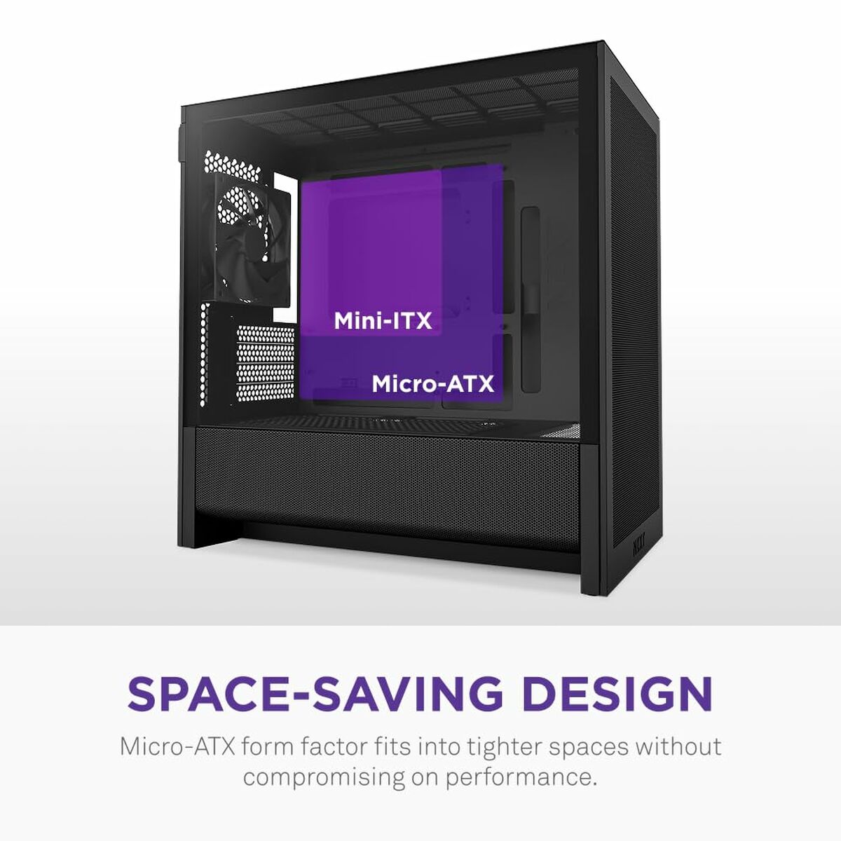 Kép ATX Semi-tower Box NZXT CC-H31FB-01 Black
