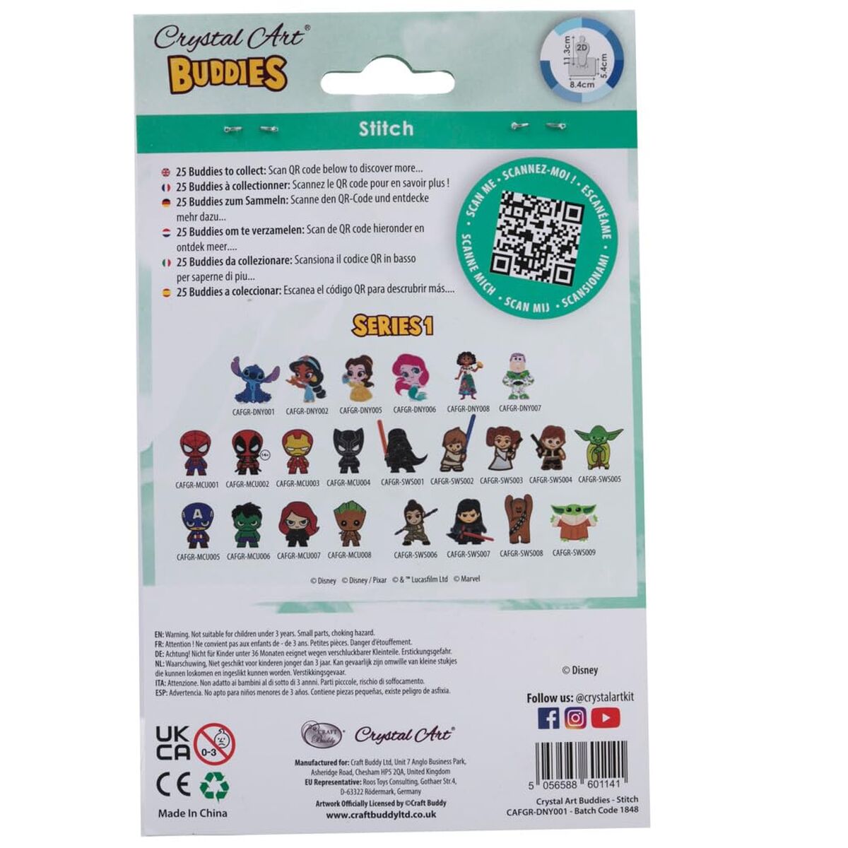 Educatief Spel Crayola Stich