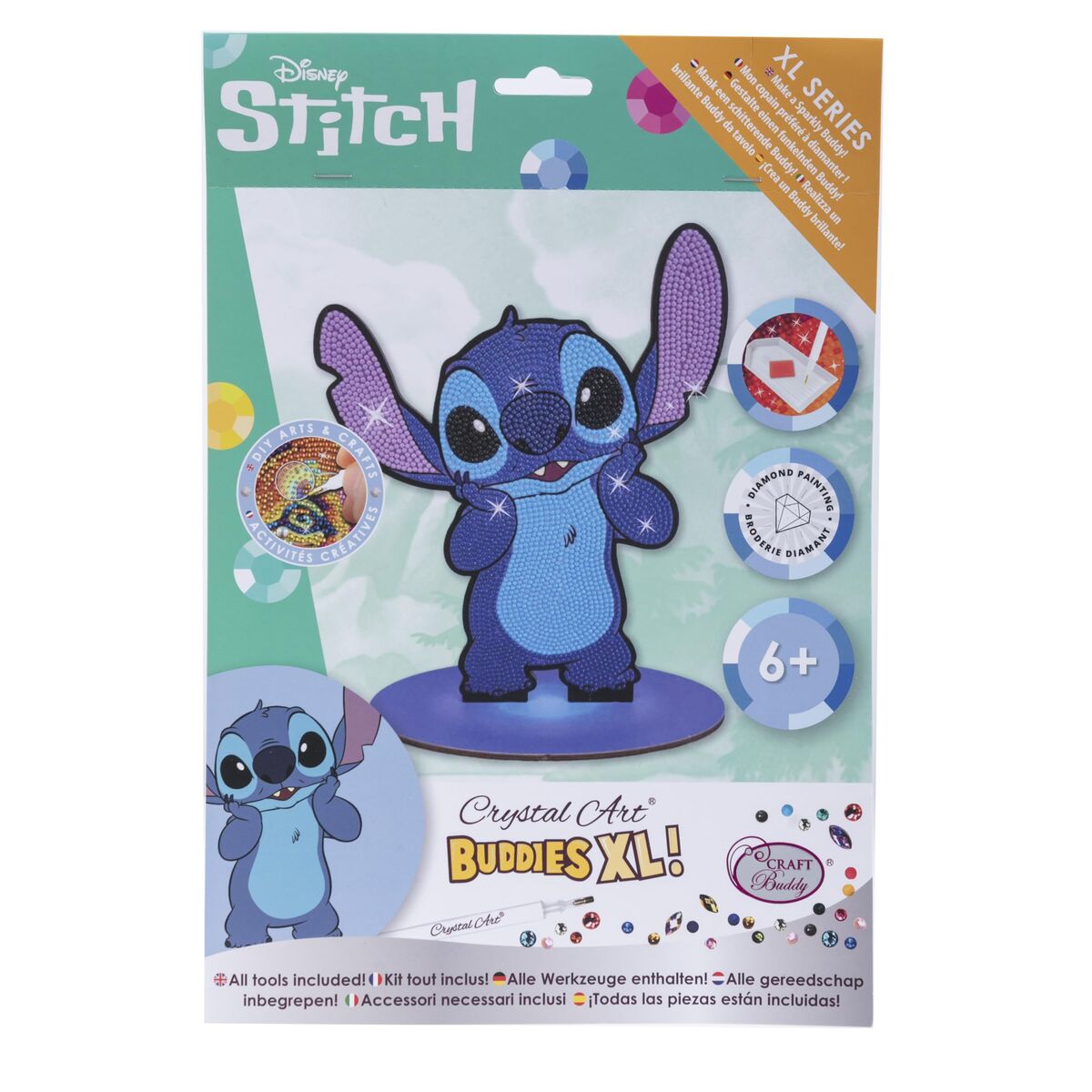 Educatief Spel Crayola Stich 22 x 16 x 2 cm