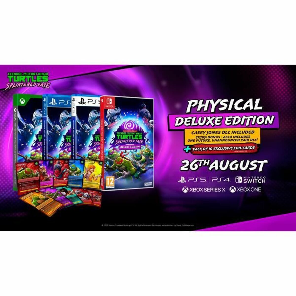 Picture of Video game for Switch Just For Games Teenage Mutant Ninja Turtles Splintered Fate