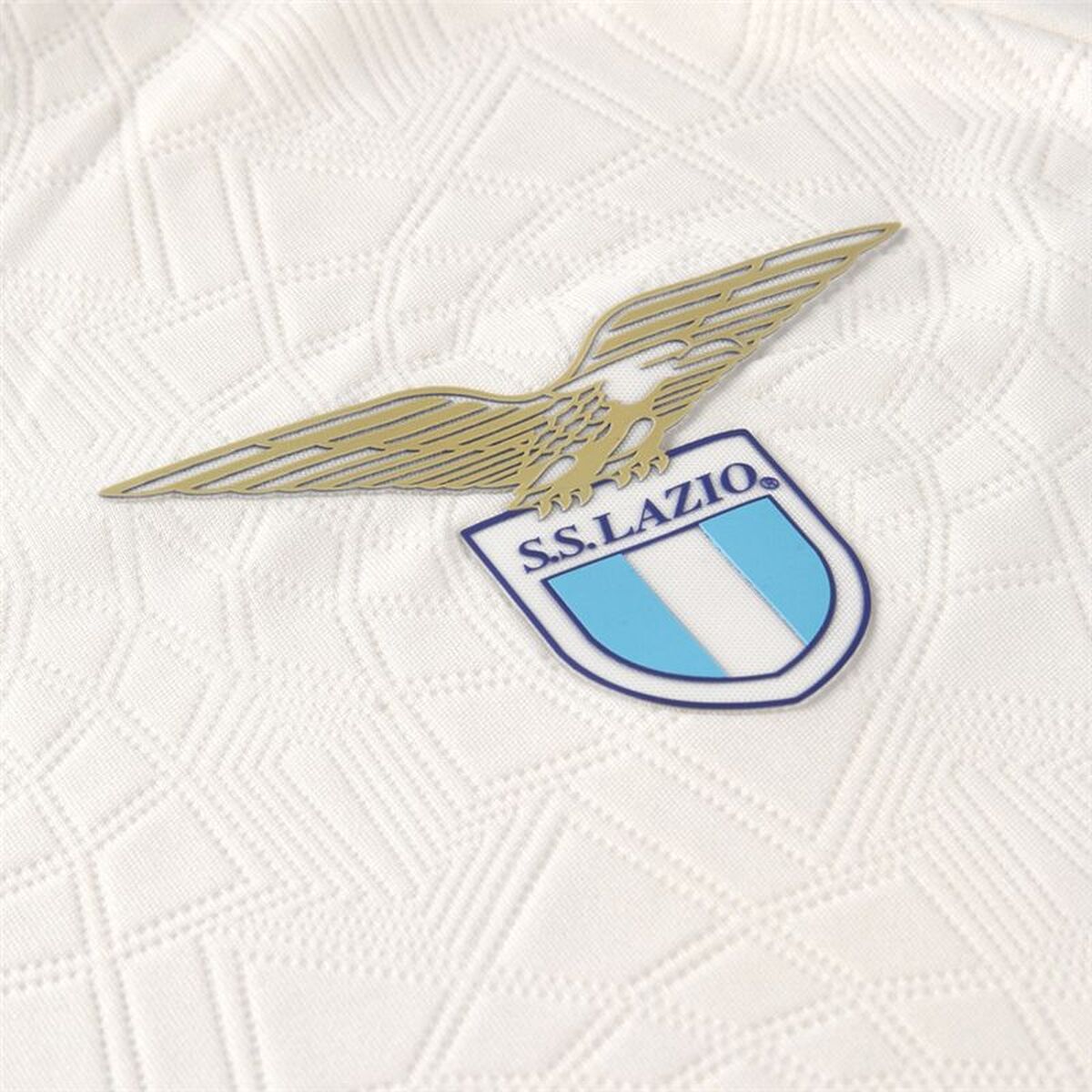 Heren Voetbal T-shirt met Korte Mouwen Mizuno Lazio Away Wit