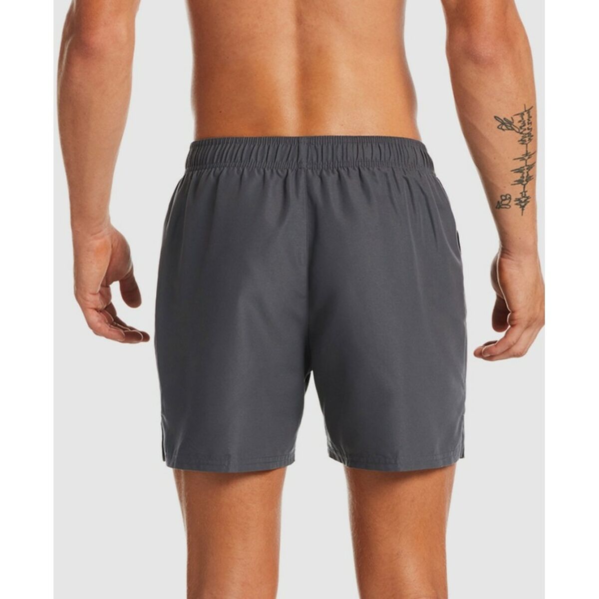 Herenzwembroek Nike 5" Volley Short Grijs