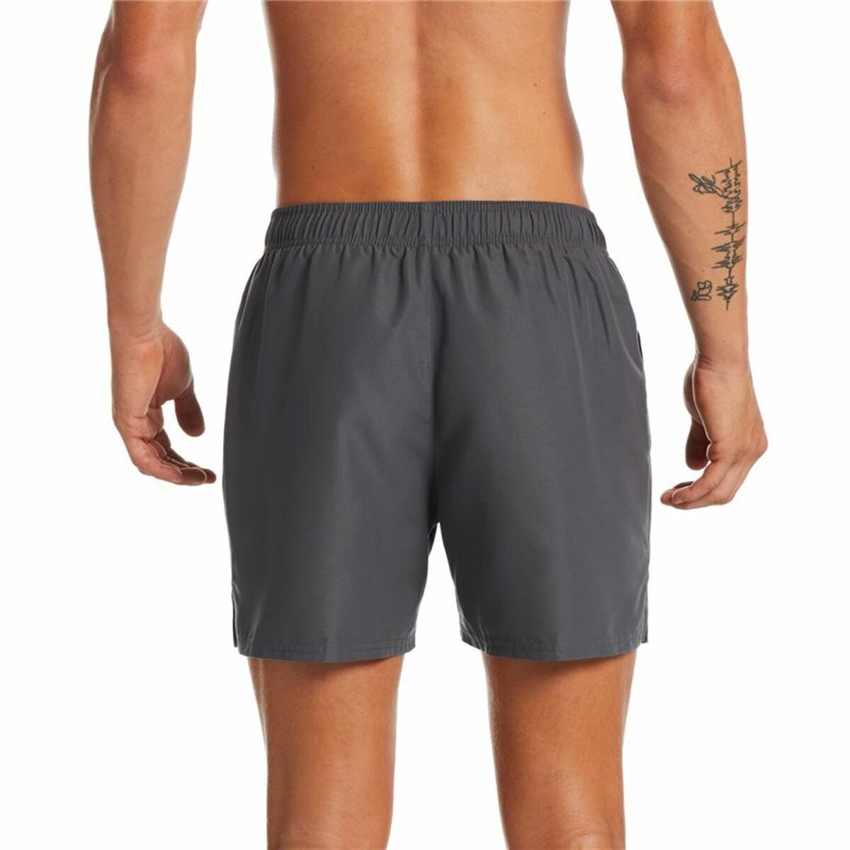 Herenzwembroek Nike 5" Volley Short Grijs