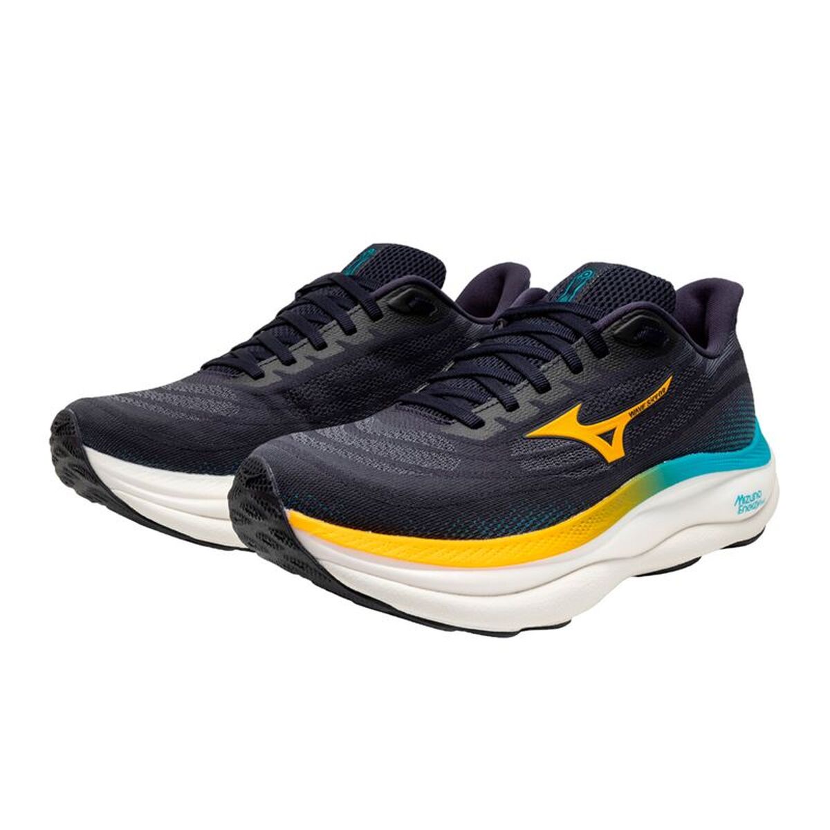 Hardloopschoenen voor Volwassenen Mizuno Wave Sky 9 Donkerblauw