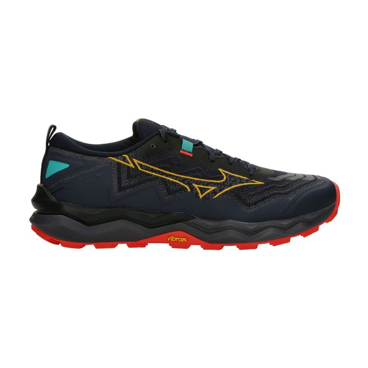 Heren trail hardloopschoenen (berglopen) Mizuno Wave Daichi 9 Donker grijs