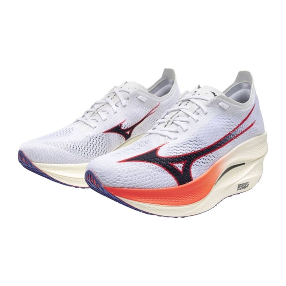 Hardloopschoenen voor Volwassenen Mizuno Wave Rebellion Pro 3 Wit